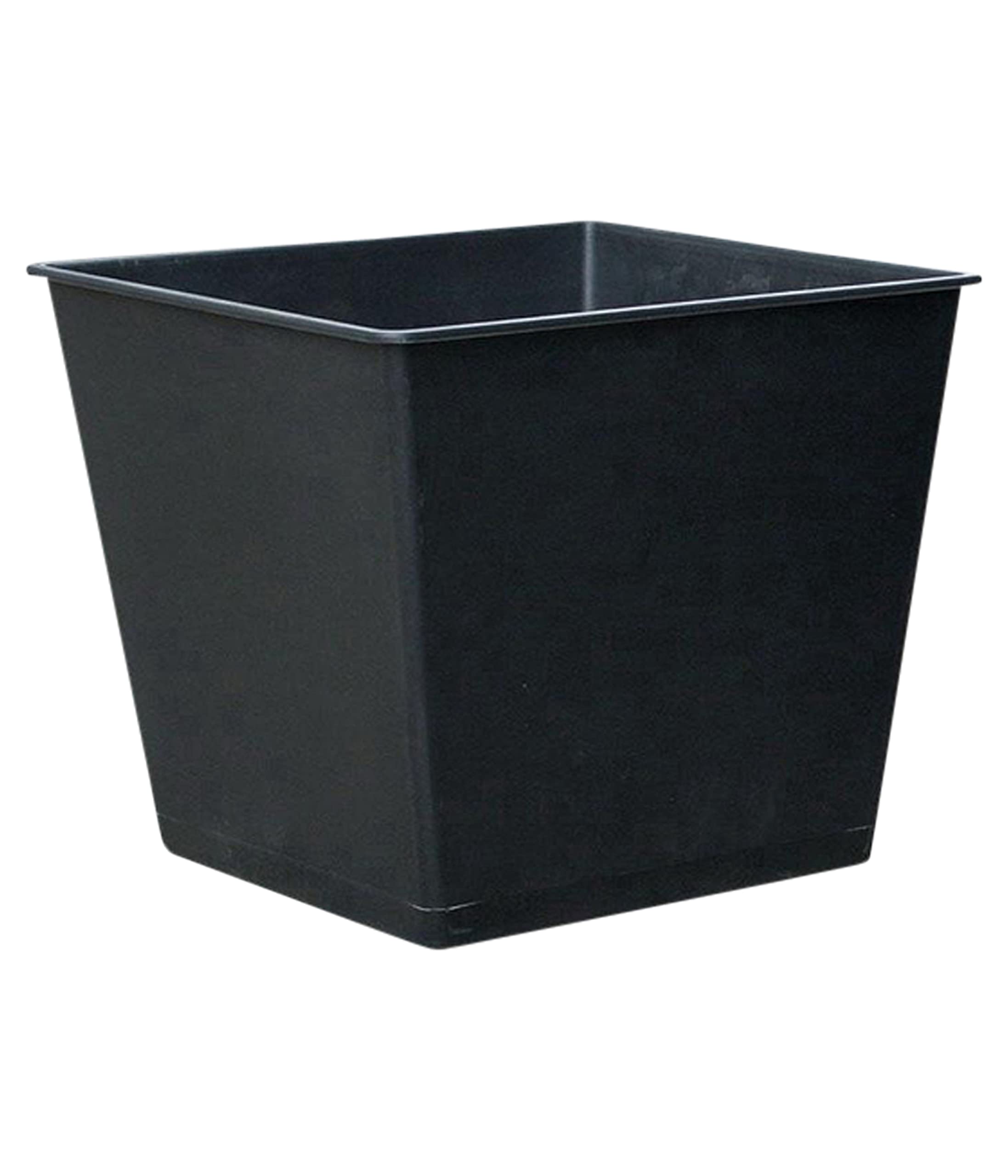 Dehner 3786530 - universālais plastmasas puķu pods, melns, 44.5x44.5x39 cm