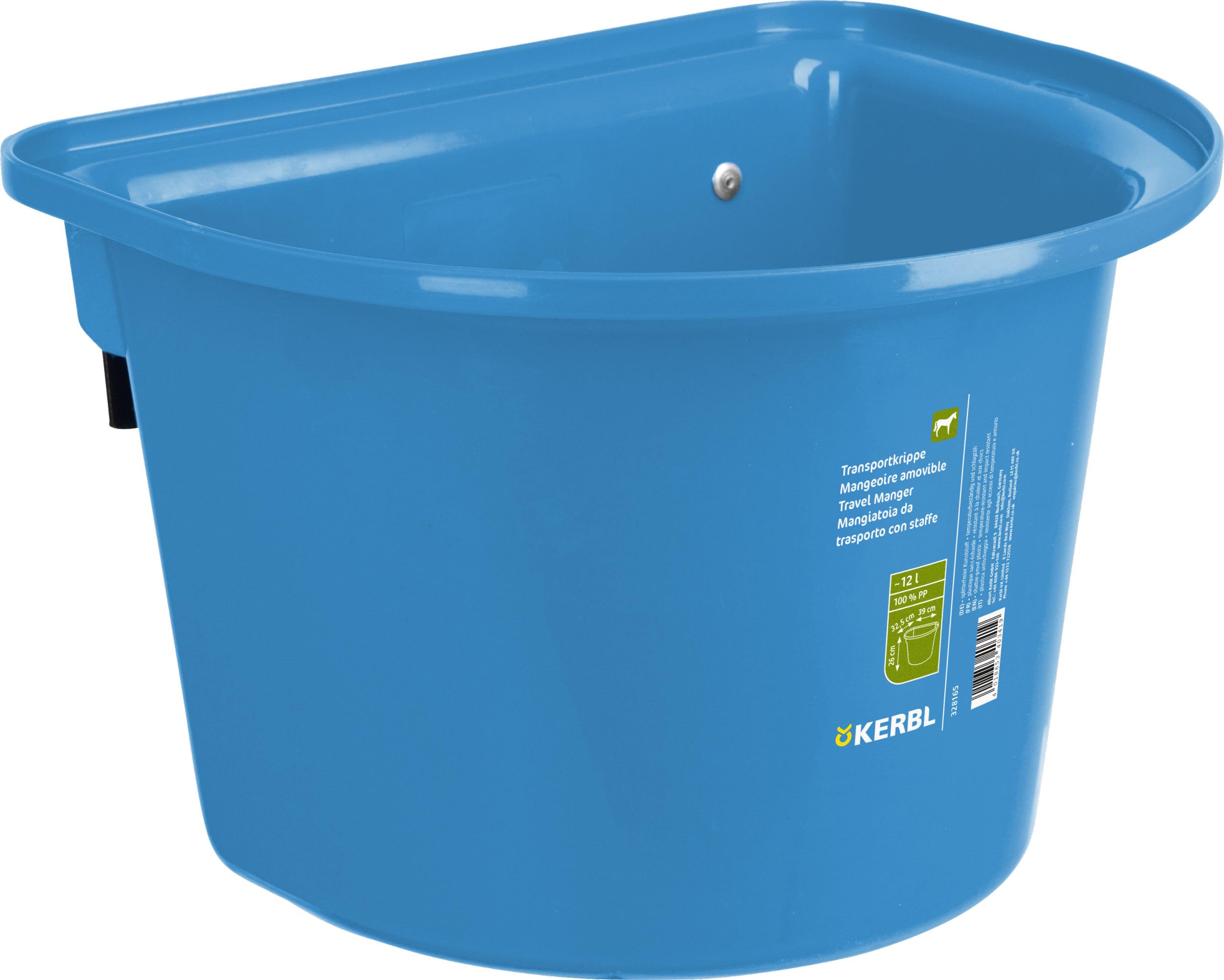 Kerbl 328165 - zirgu sile ar metāla stiprinājumiem