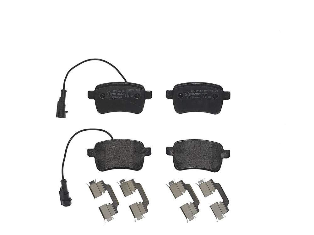 Brembo P23133 - Aizmugurējās bremžu kluči ar elektrisko nodiluma indikatoru