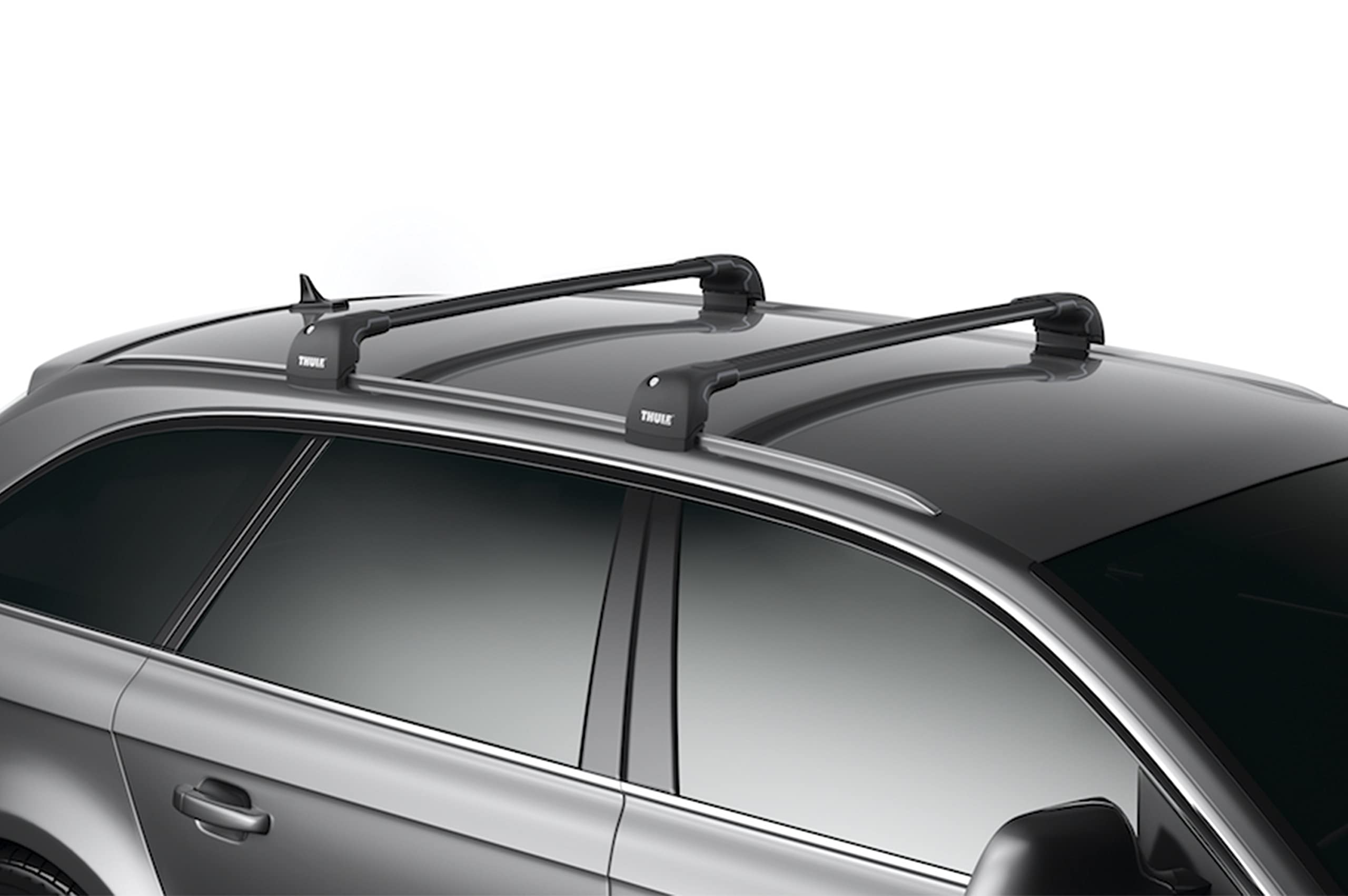 Thule 9591B WingBar Edge - bagāžnieka joslas ar fiksācijas punktiem, melnas, S izmērs, 2 gab.