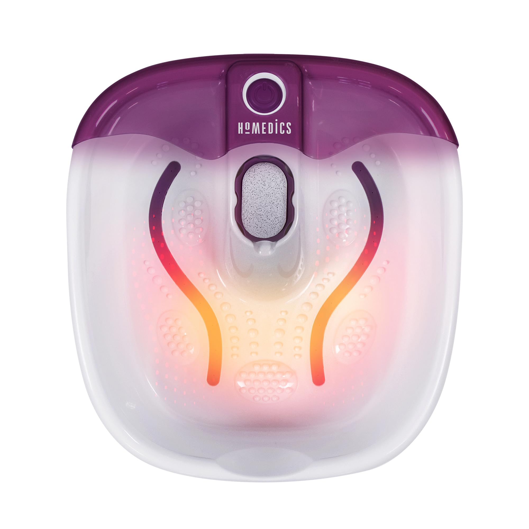 HoMedics Bubblemate - burbuļu vanniņa kājām ar eksfoliāciju un siltuma funkciju