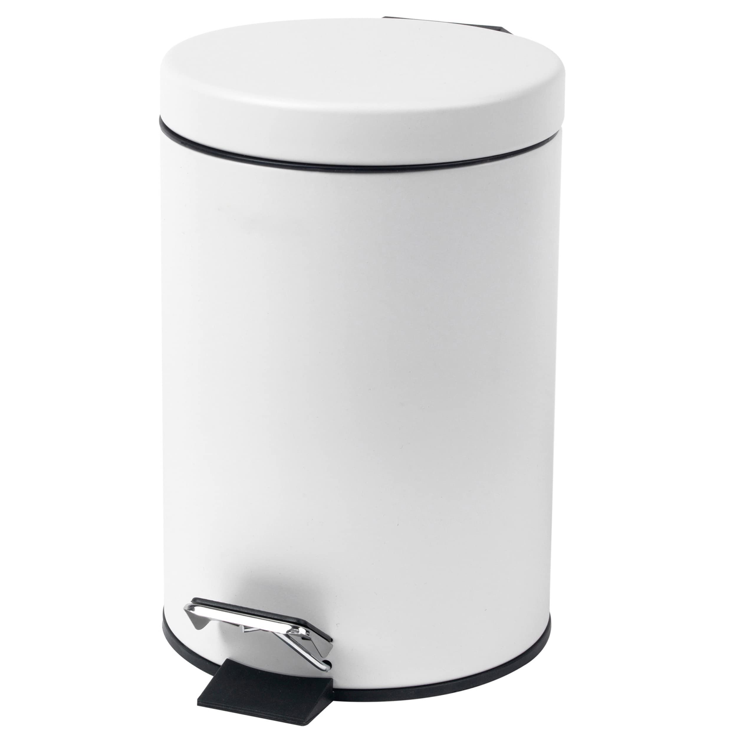 Beldray -  Mini atkritumu tvertne ar mīksto aizvēršanas vāku, 3L, balts