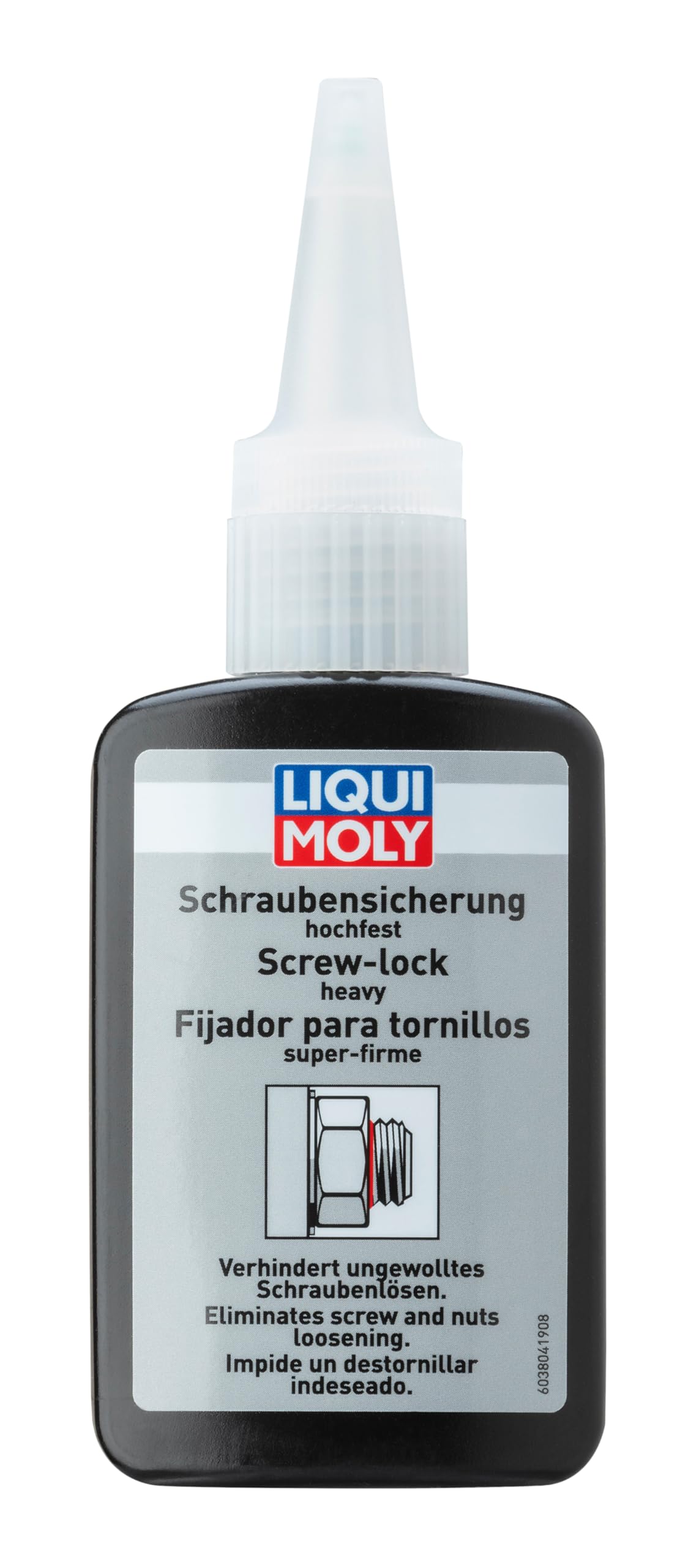 Liqui Moly 3804 - Vītņu fiksators īpaši stiprs 50 g, gēls pretvibrācijas aizsardzībai