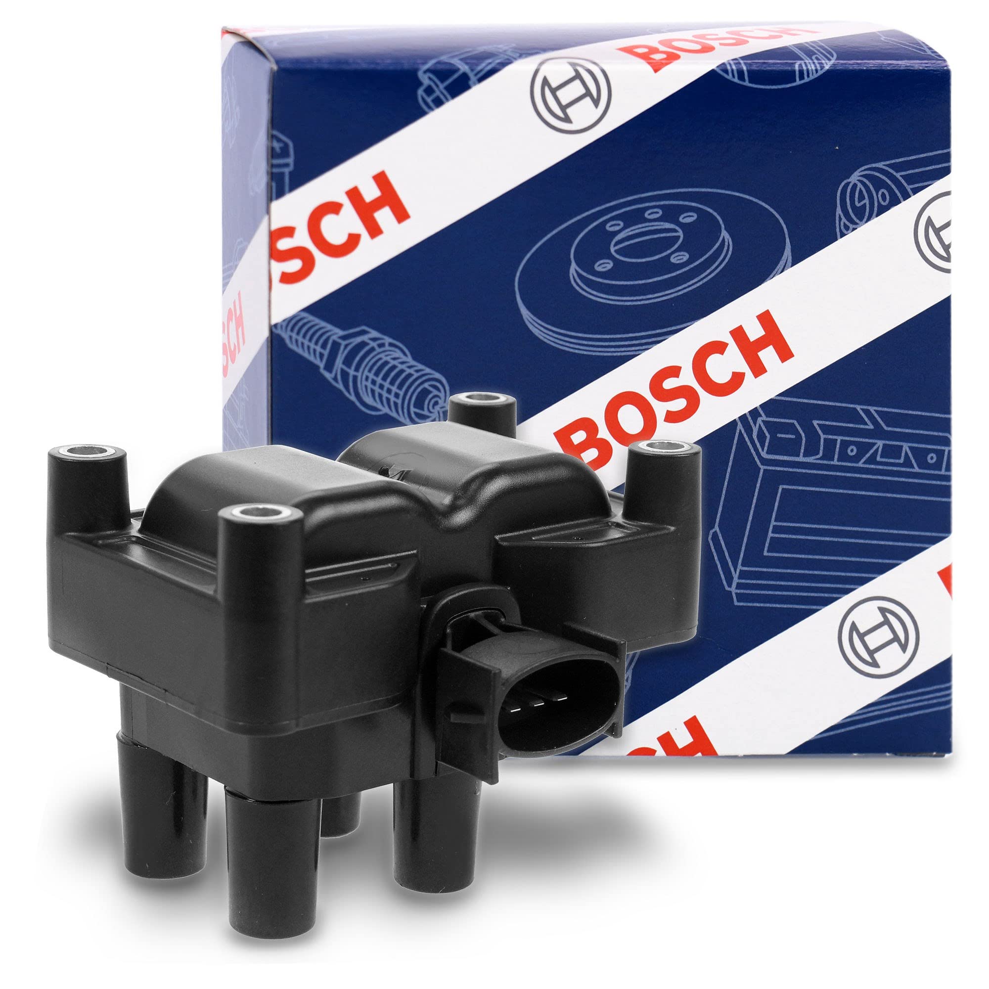 Bosch 0221503490 - Aizdedzes spole vienam cilindam