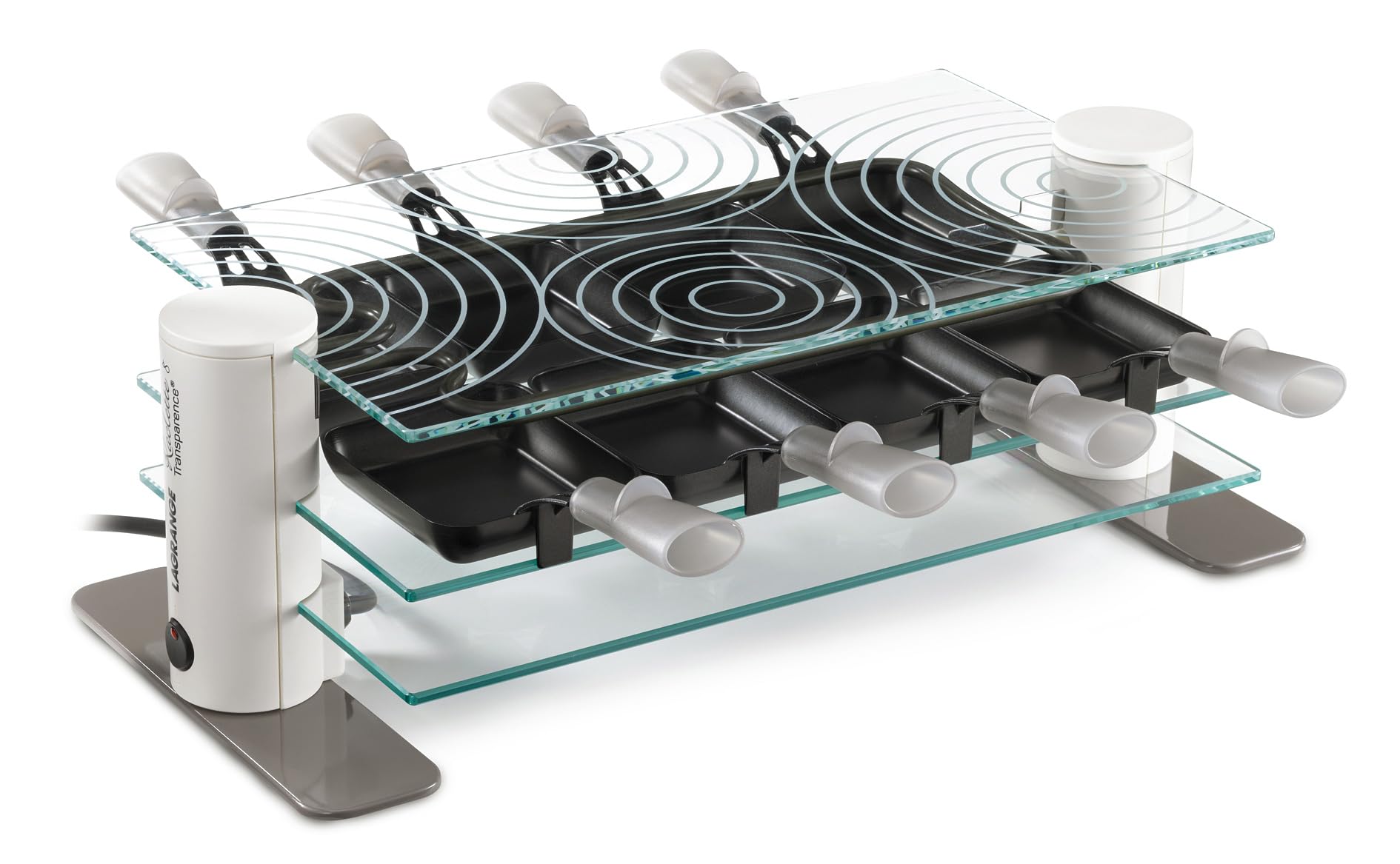 Lagrange 009804 - raclette grils 8 personām, 900 w