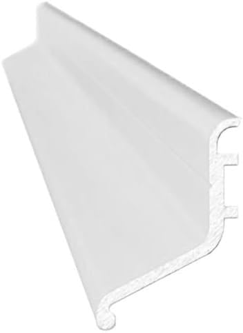 Exitex - Alumīnija durvju lietus aizsargs, 914 mm, balts
