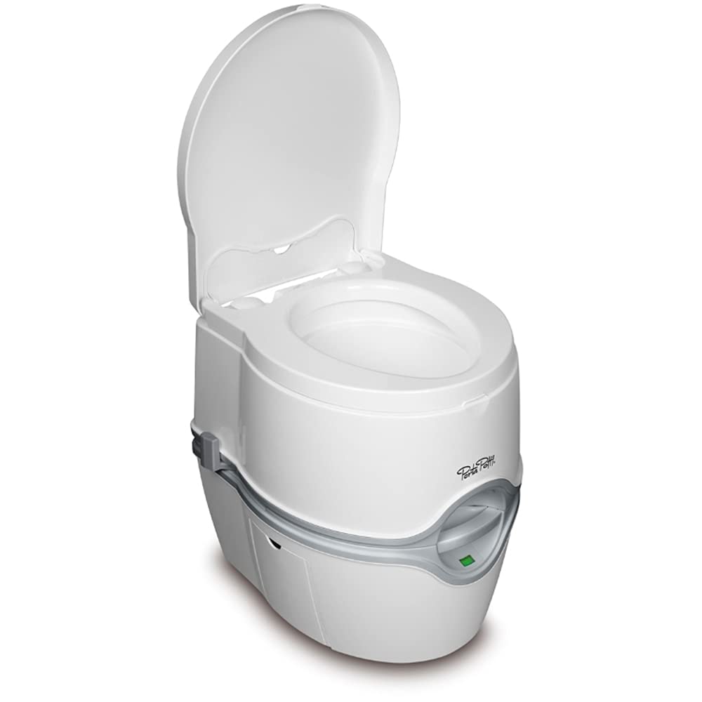 Thetford Porta Potti 565E - Elektriskā portatīvā tualete, balta, 448x388x450 mm
