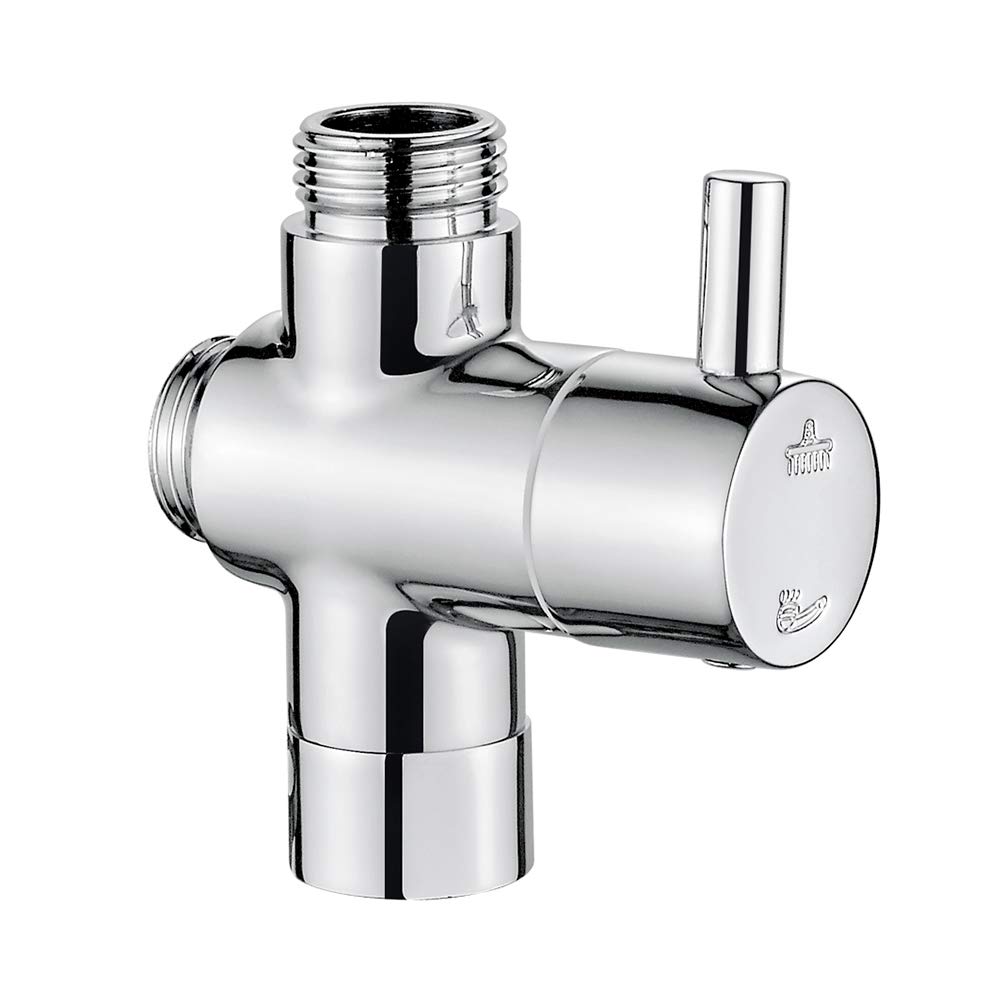 Ibergrif M92202 - dušas pārslēdzējvārsts, 3 ceļi, hroms, G1/2