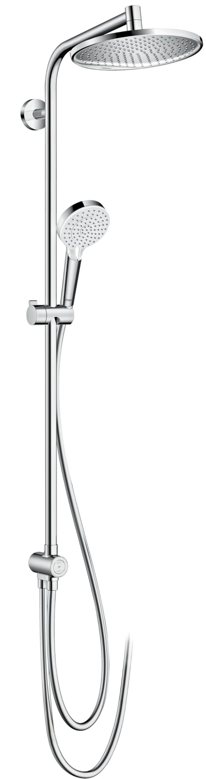 Hansgrohe Crometta S 27270000 - Dušas sistēma ar lietus dušu 240 mm un rokas dušu EcoSmart, hroms