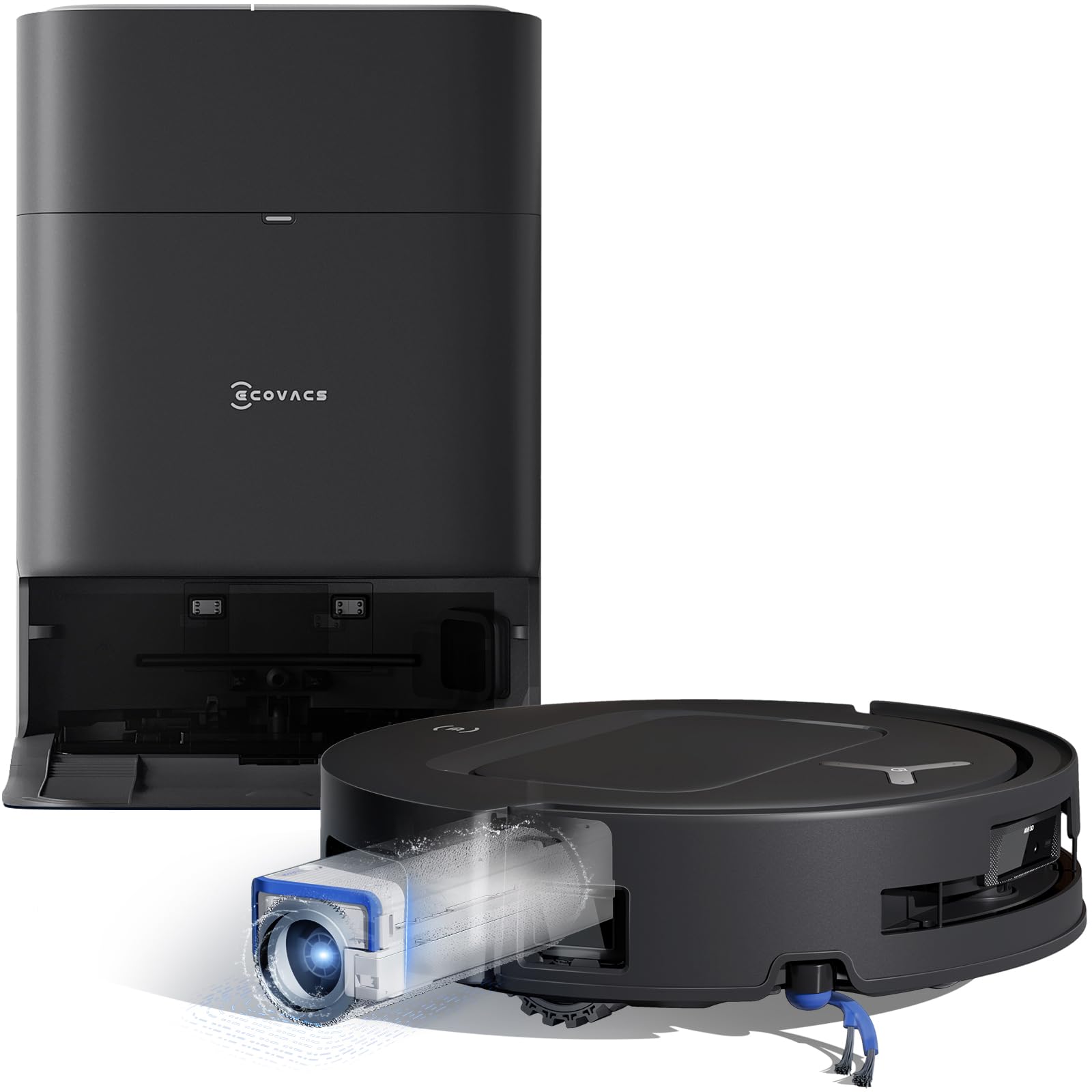 Ecovacs Deebot T80 Omni - Robots putekļsūcējs ar mazgāšanas funkciju un 18 000 Pa