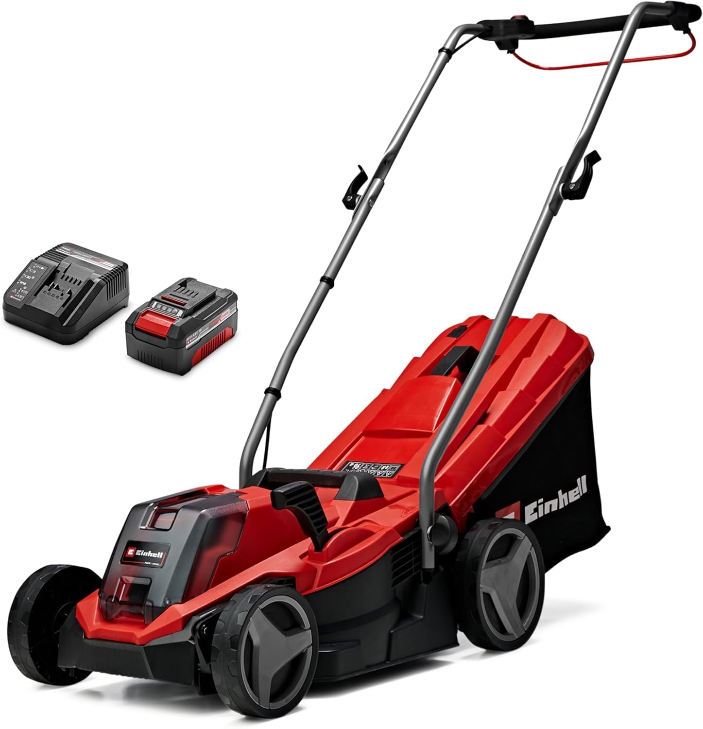 Einhell GE-CM 1833 Li - Akumulatora zāles pļāvējs, ar 4,0 Ah ( ar akumulatoru un lādētāju)