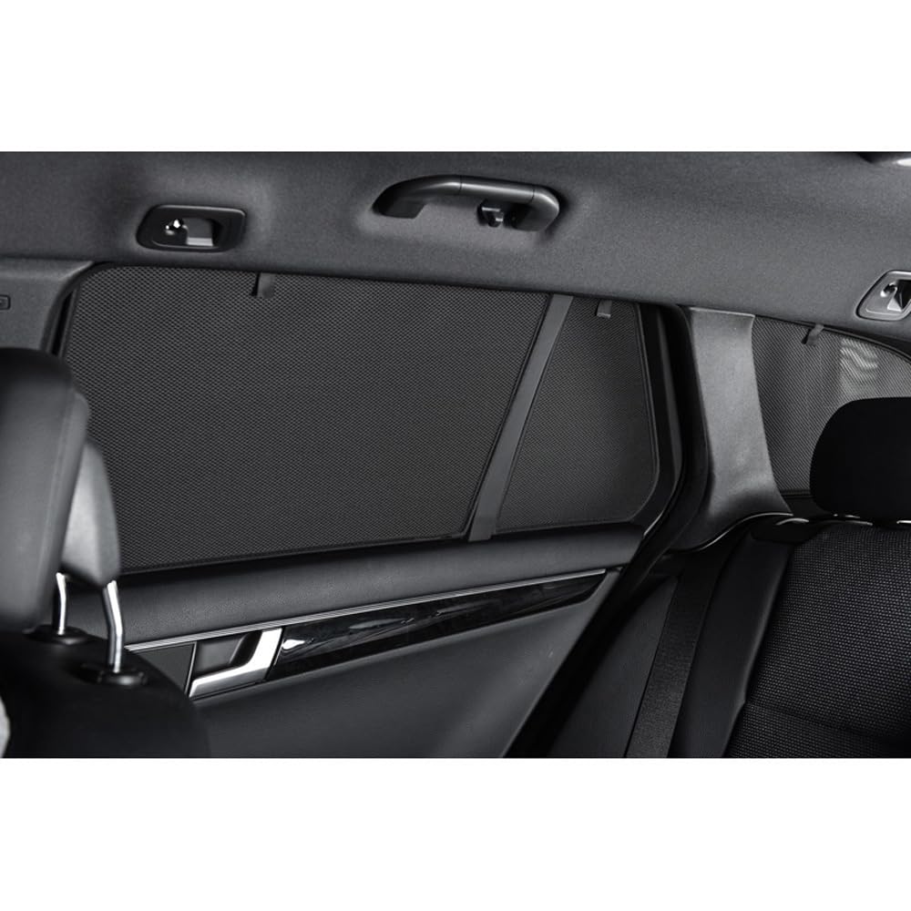 Carshades BMW-3SER-E-D-18 - Automašīnas saulessargi BMW 3 sērijas G21 Touring 2019, aizmugurējām durvīm (4 gab.)