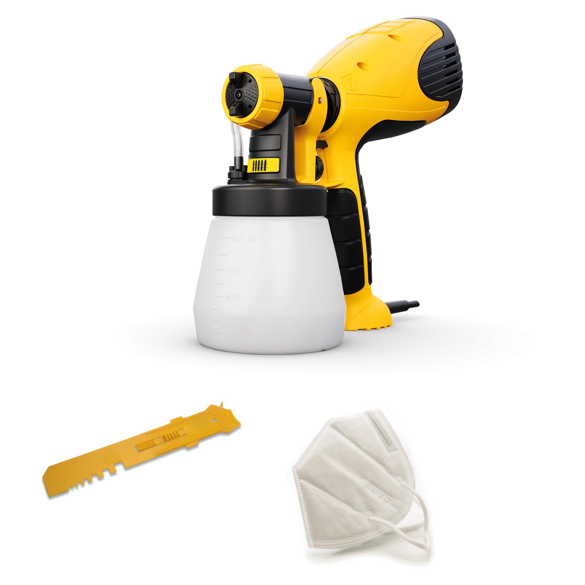 Wagner Wood&Metal Sprayer W 100 - krāsu izsmidzināšanas sistēma lakām un lazūrām, 800 ml, 280 w