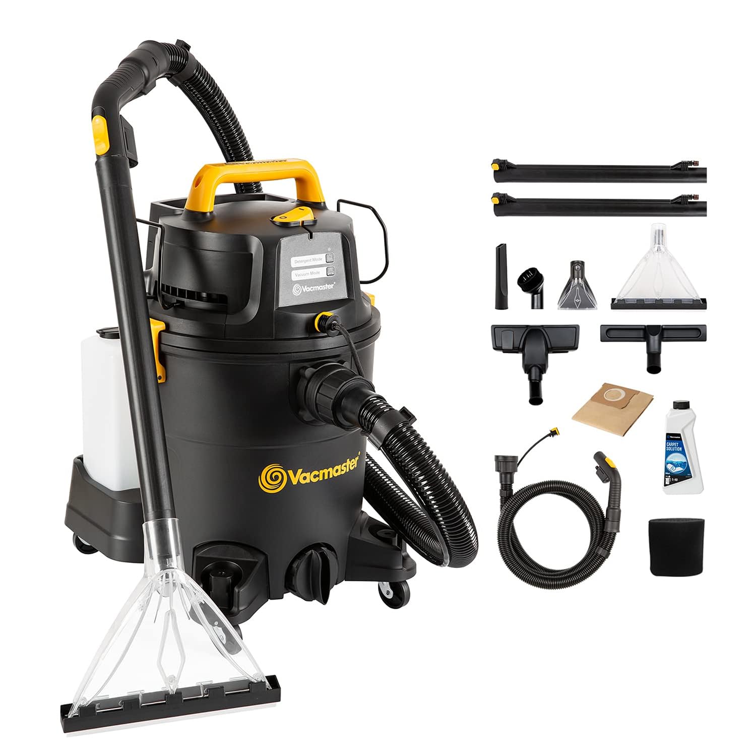 Vacmaster VK1323PFR 03 3-in-1 - mitrs un sausais putekļsūcējs ar dvīņu tvertni 23 L, 1300 W