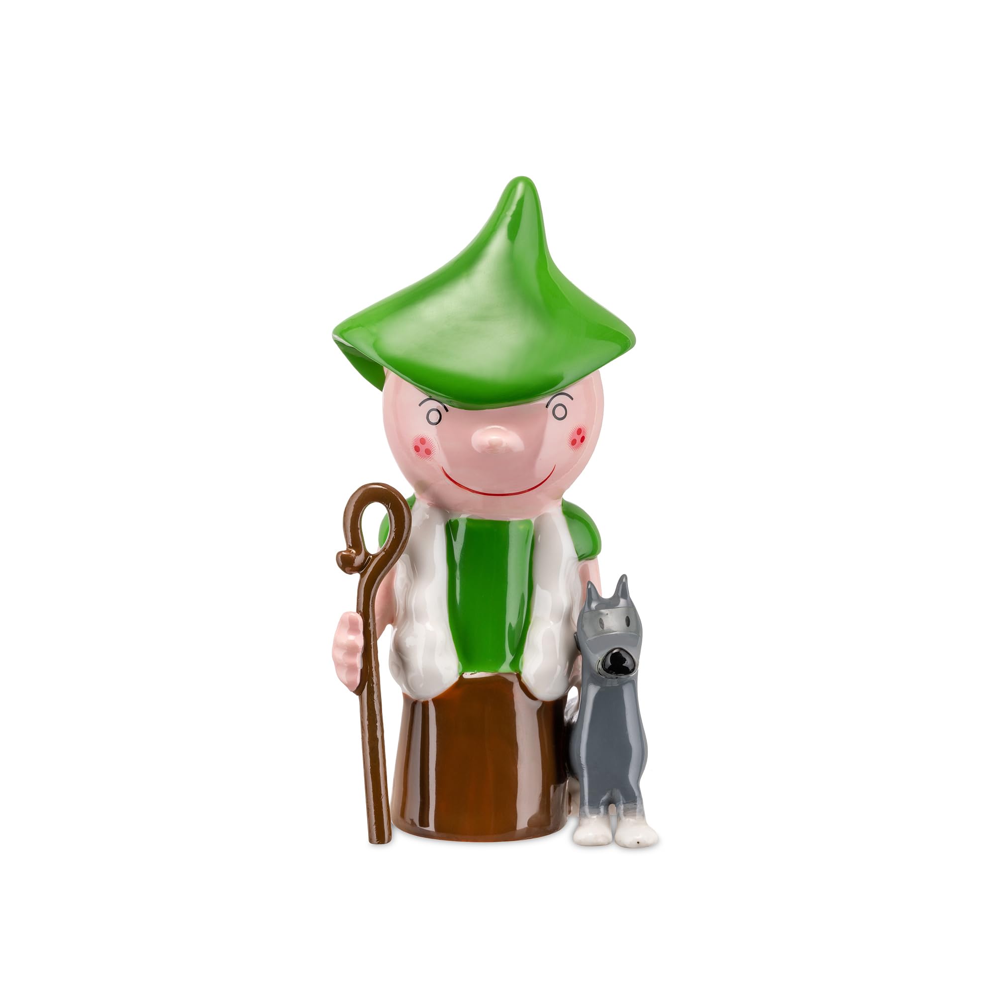 Alessi Happy Eternity Baby AGJ01 6 - Gana figūriņa no porcelāna, 5,5 x 4 x 8,9 cm