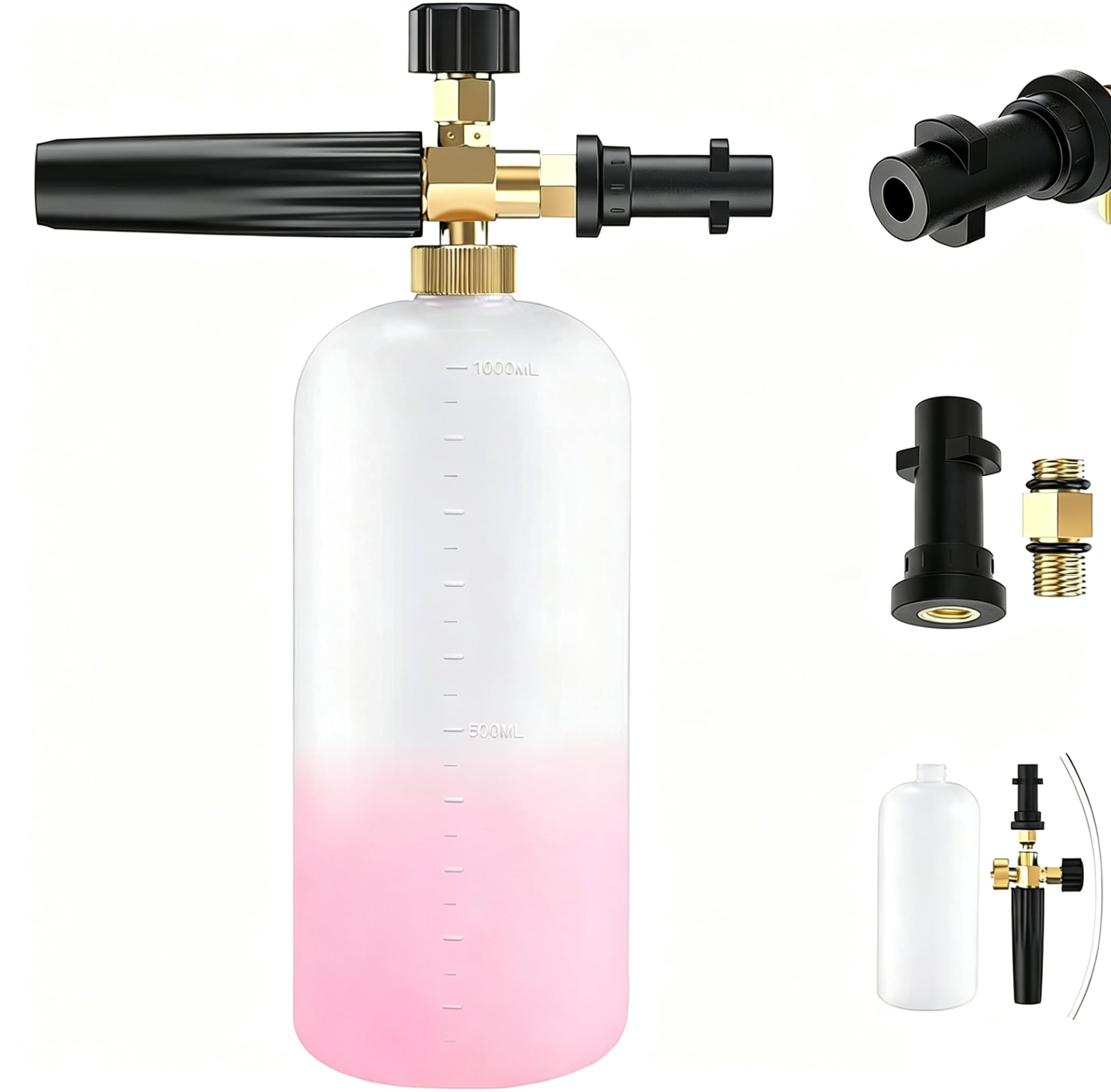 Stone Banks - Putu lance 1L, augstspiediena mazgātājiem ar regulējamu sprauslu, Karcher K,2 K3, K4, K5, K6, K7
