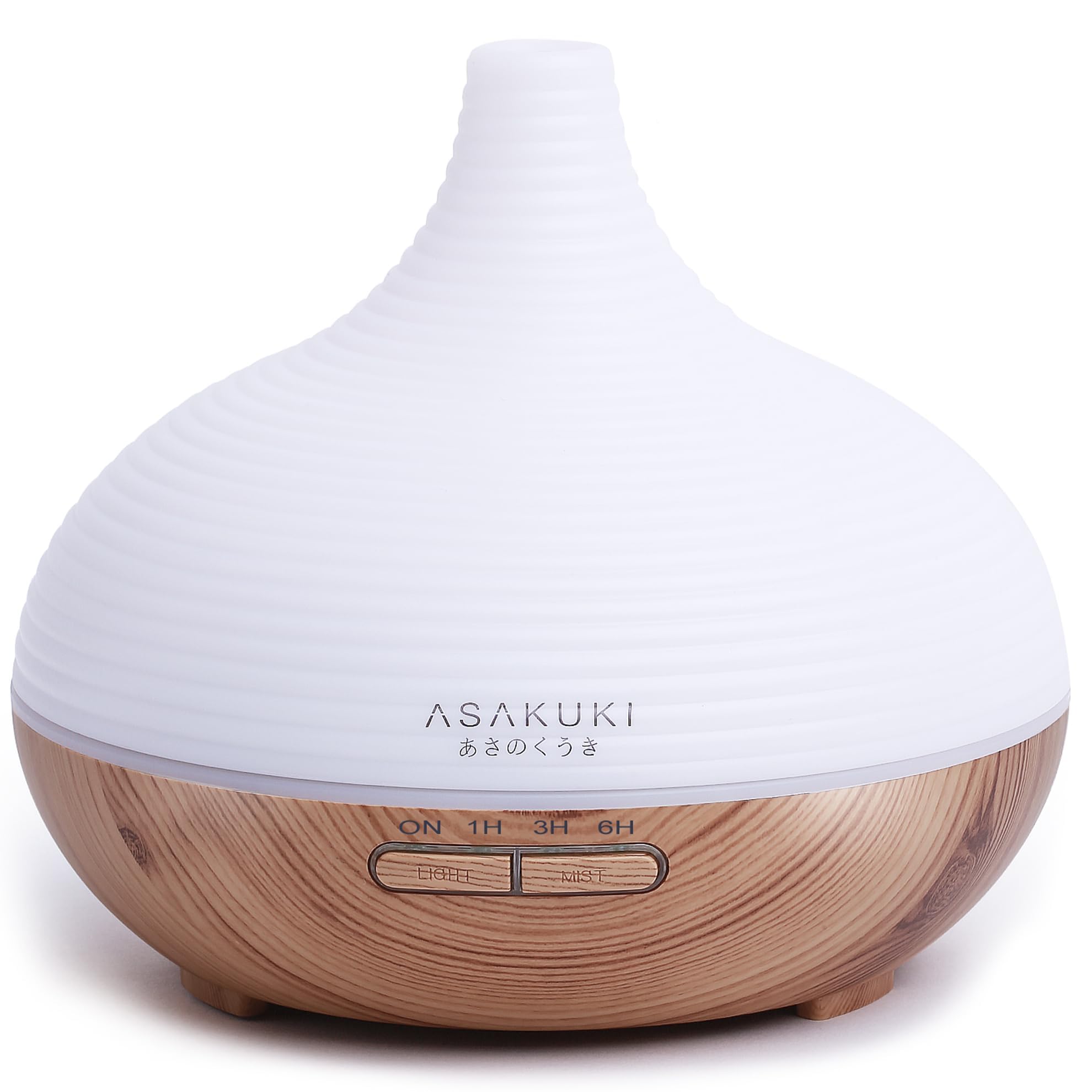 ASAKUKI 100-DF003DE - aromāta difuzors ar 7 LED krāsām, 300 ml, 220 w