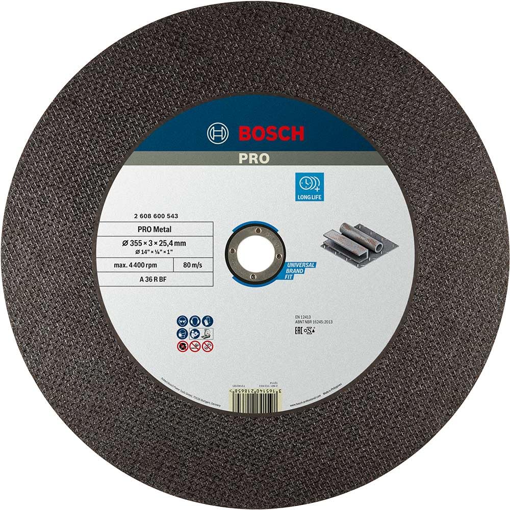 Bosch PRO Metal Longlife - Griešanas disks metālam 355 mm ar 25,4 mm urbumu