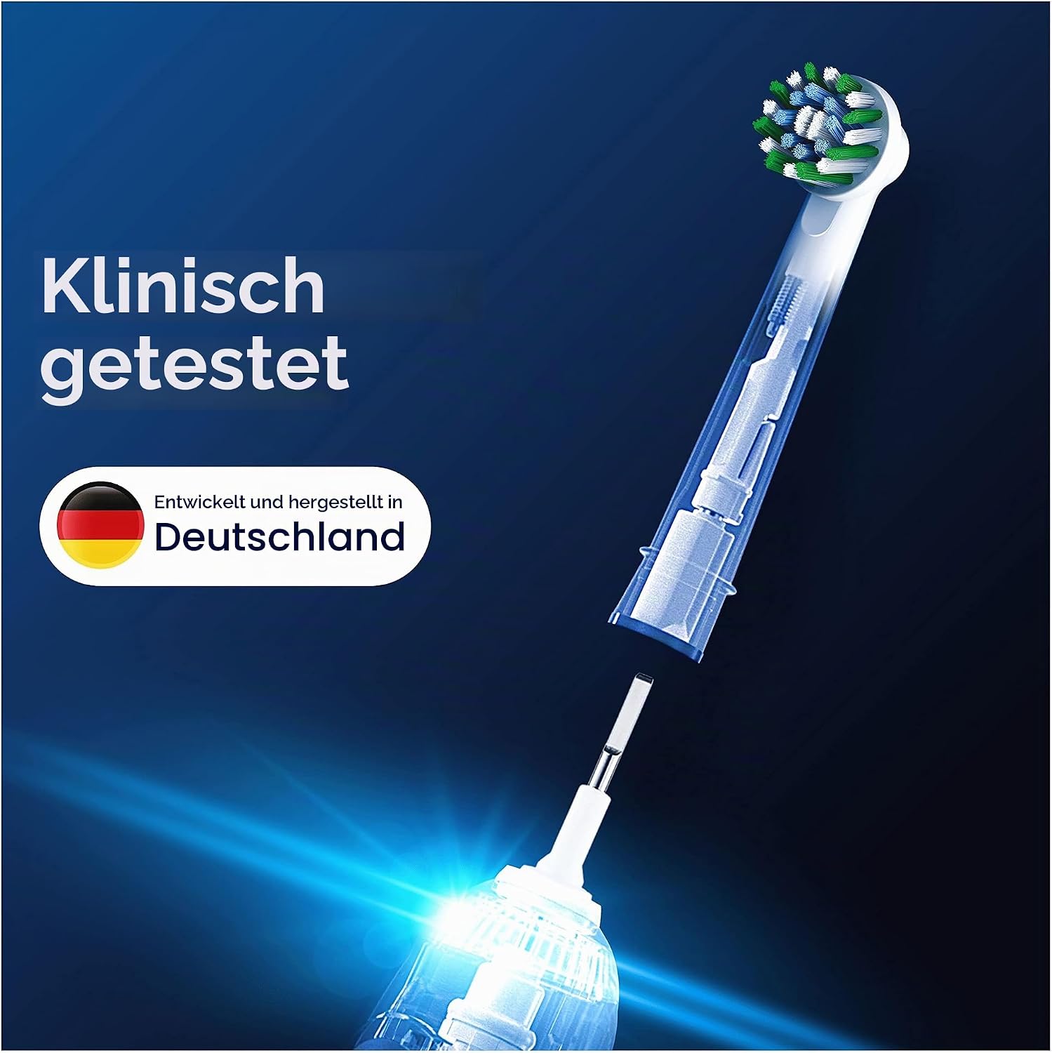 Oral-B Cross Action - Elektriskās zobu birstes uzgalis, 1gb.