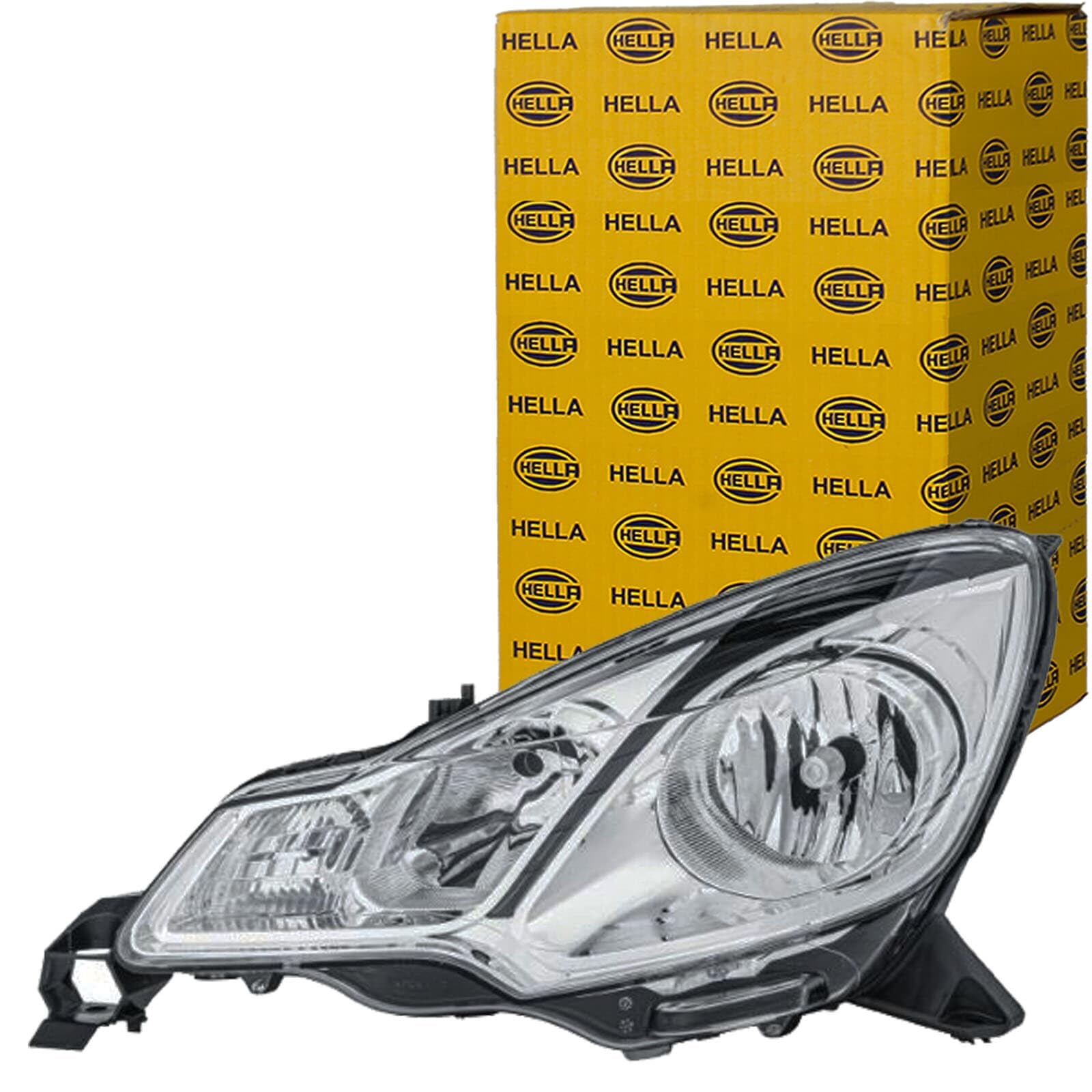 Hella 1EJ 354 674-051 - Priekšējais lukturis Citroën DS3, kreisais ar hroma melnu optiku