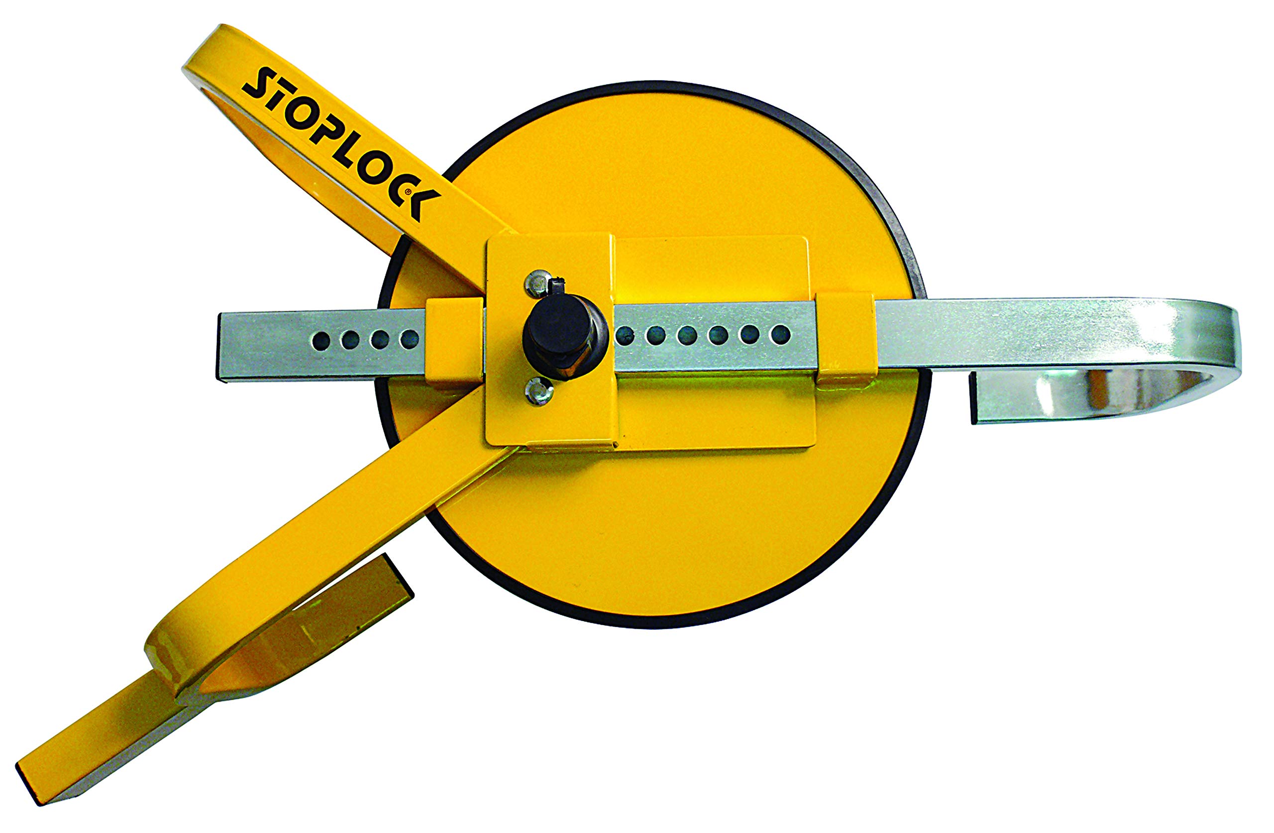 Stoplock HG 400-00 - Riteņa spīļu bloķētājs automašīnām un piekabes riteņiem, dzeltens