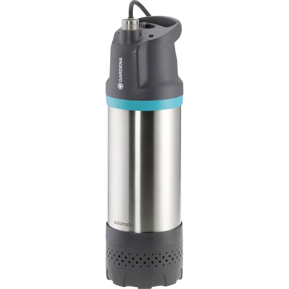 Gardena 01773-20 - Iegremdējamā sūkņa automāts 61005 inox ar 6100 l/h jaudu un netīrumu filtru