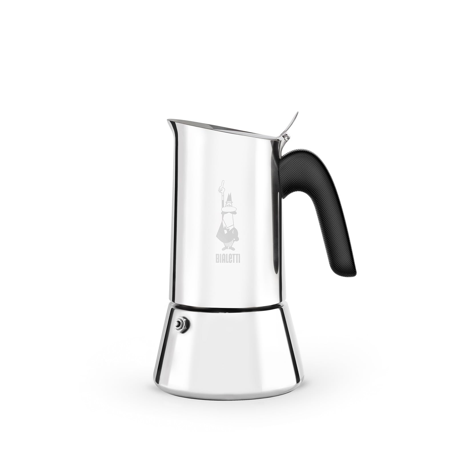 Bialetti New Venus - itāļu espresso kafijas kanna no nerūsējošā tērauda, 2 tasēm, 85 ml