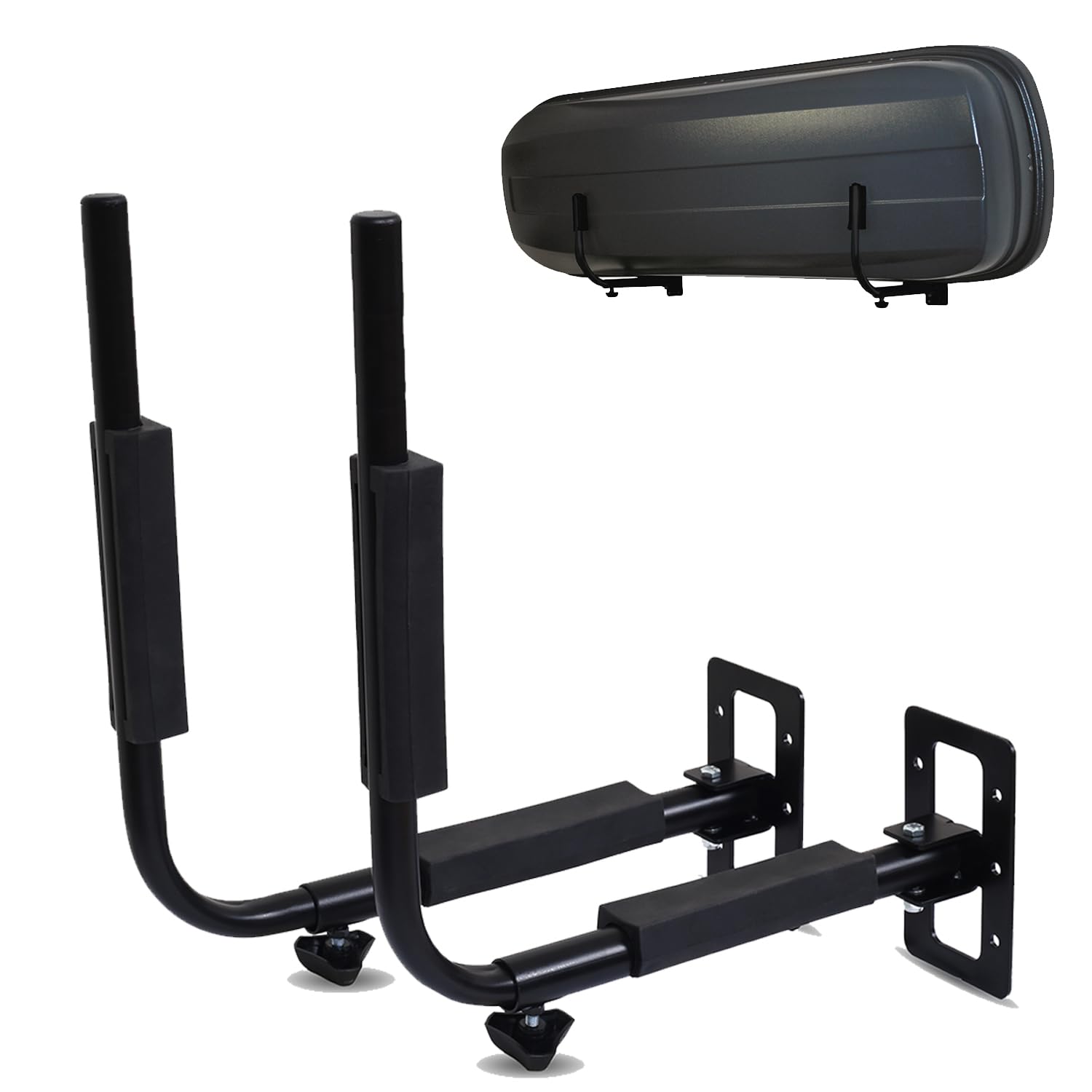 Lanco Automotive LI-3252 - Jumta kastes sienas stiprinājums ar šarnīra rokām līdz 52 cm augstumam un 40 kg slodzei