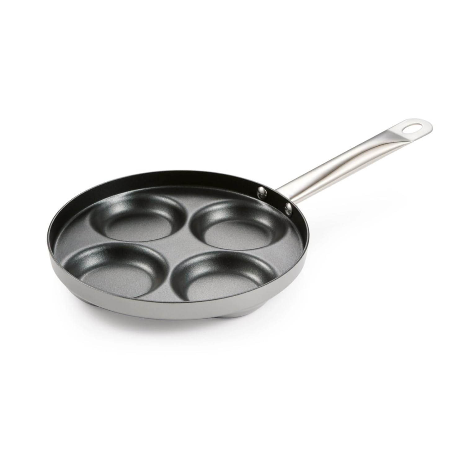 Tescoma GrandChef - panna ar 4 iedobumiem olām vai pankūkām, 24 cm, indukcija