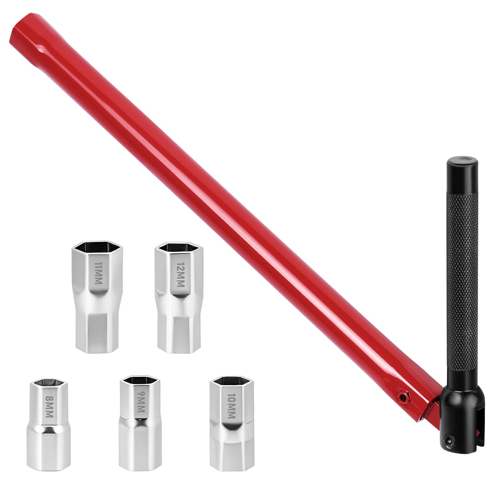 Flintronic D1-4774347 - uzgriežņu atslēga krāniem, 8–13 mm ar pagarinājumu šaurām vietām