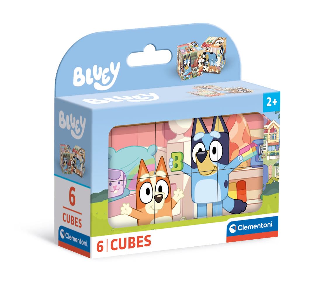 Clementoni Bluey 40662 - Kuba puzzle loģikas spēle bērniem no 2 gadiem