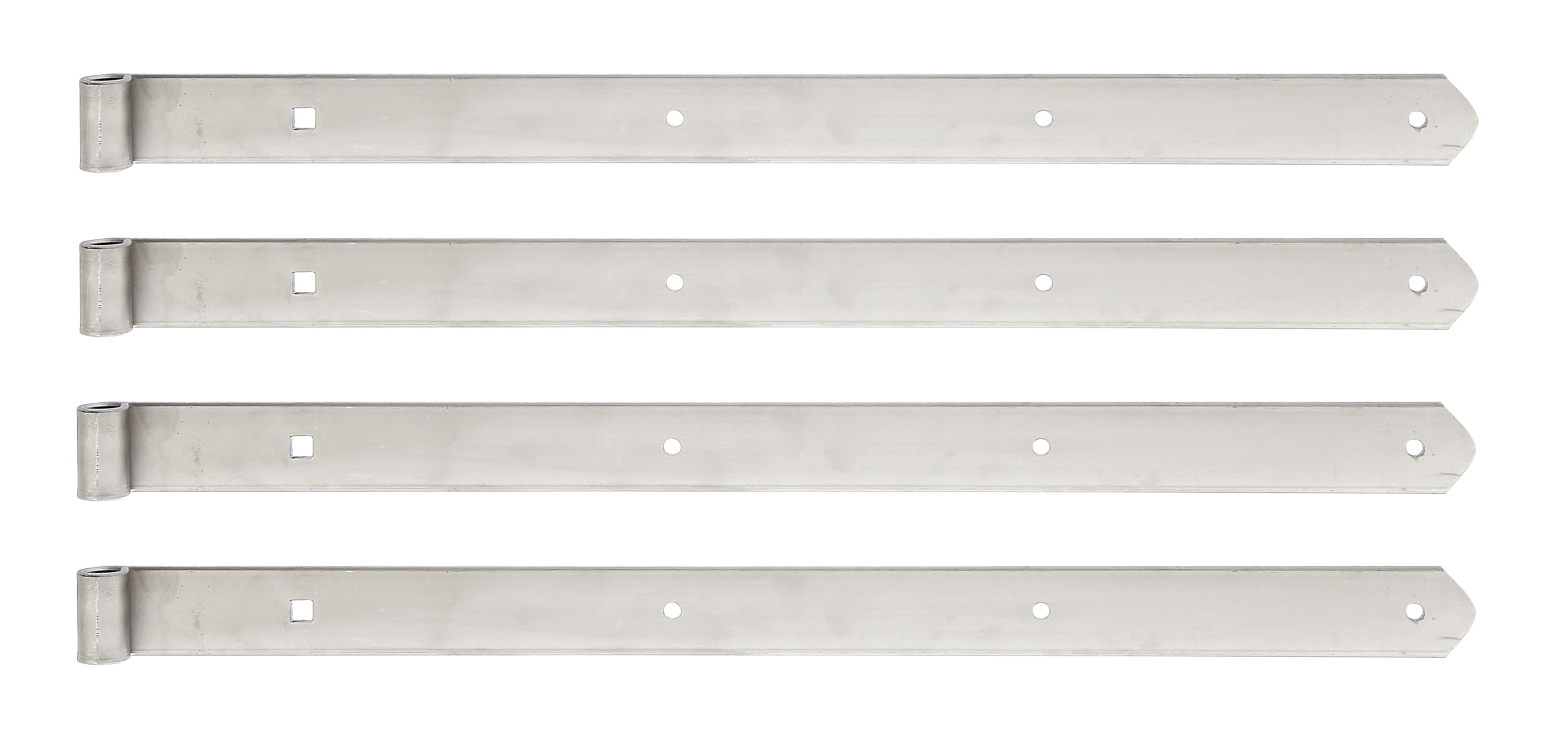 Alberts 845964 - Nerūsējošā tērauda durvju eņģes 600x40 mm, 4 gab. komplekts