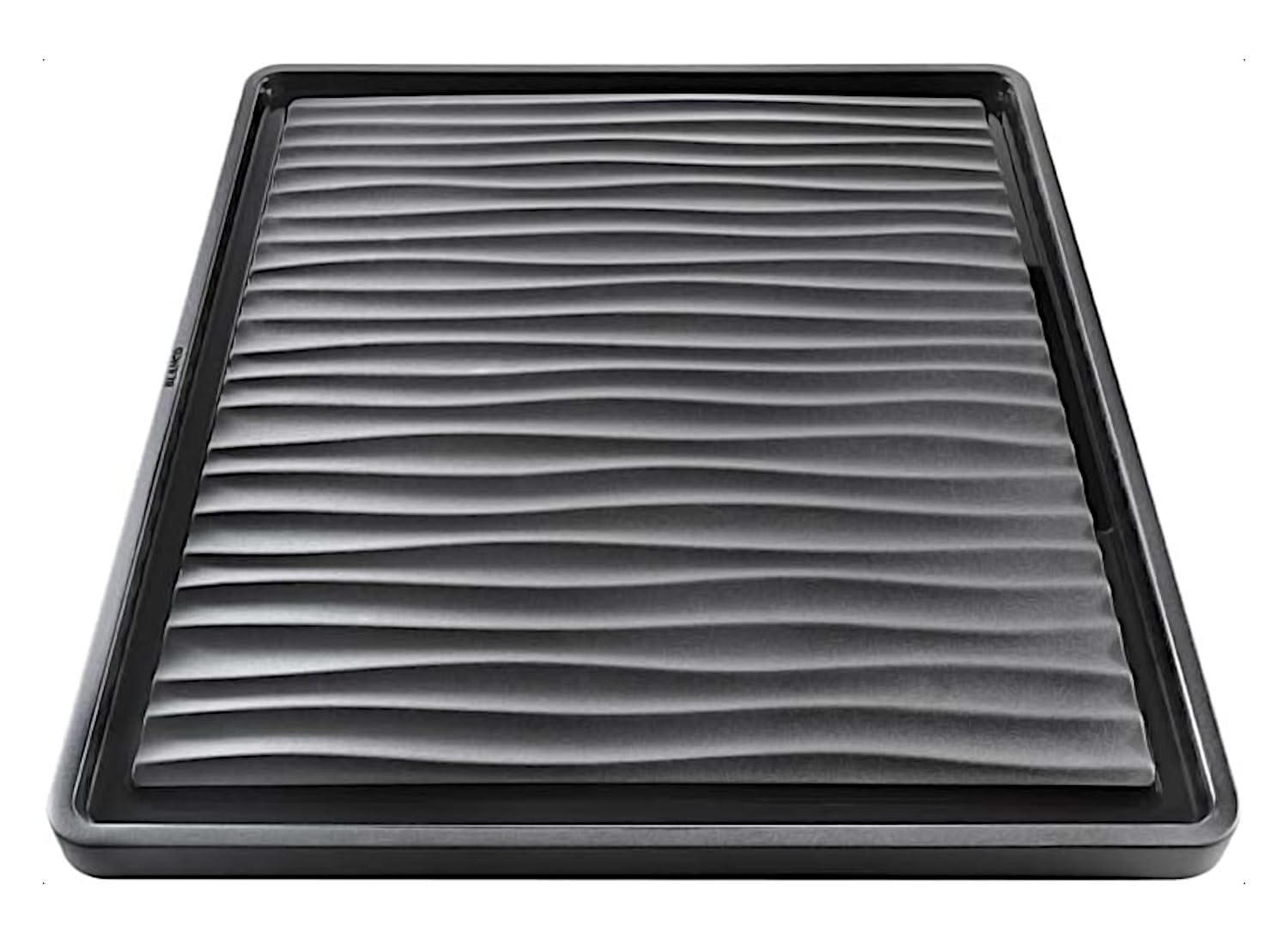 Blanco Wellentropf 230734 - Plastmasas trauku nožurināšanas paklājiņš, melnā krāsā, 432 x 382 mm