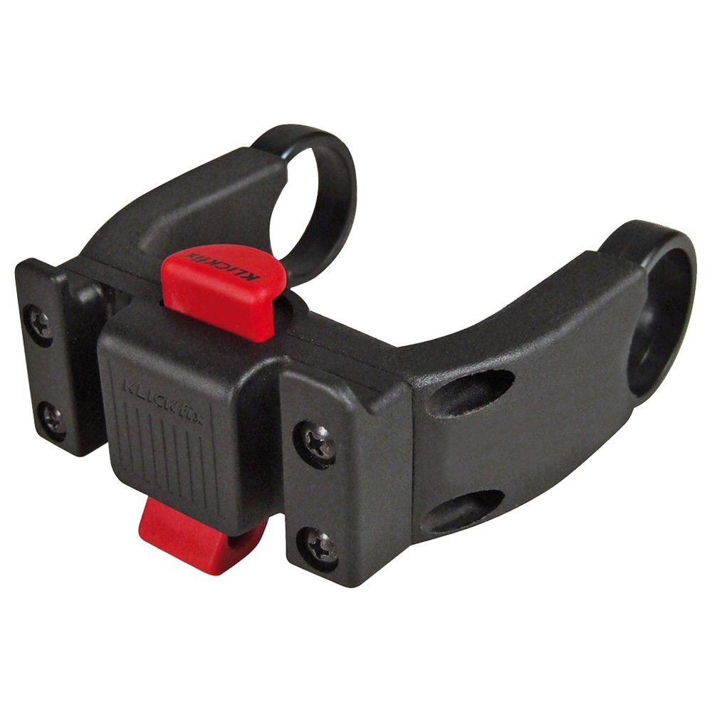 KLICKfix 0211EB - Stūres adapteris e-velosipēdiem, melns, 22–31,8 mm