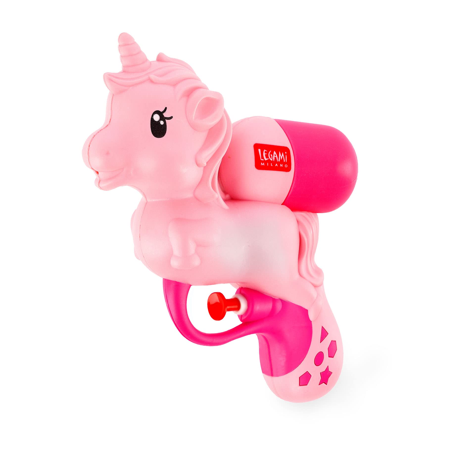 Legami GUN0001 - vienradzis mazā ūdens pistole ar 2,5 m šāvienu, 50 ml