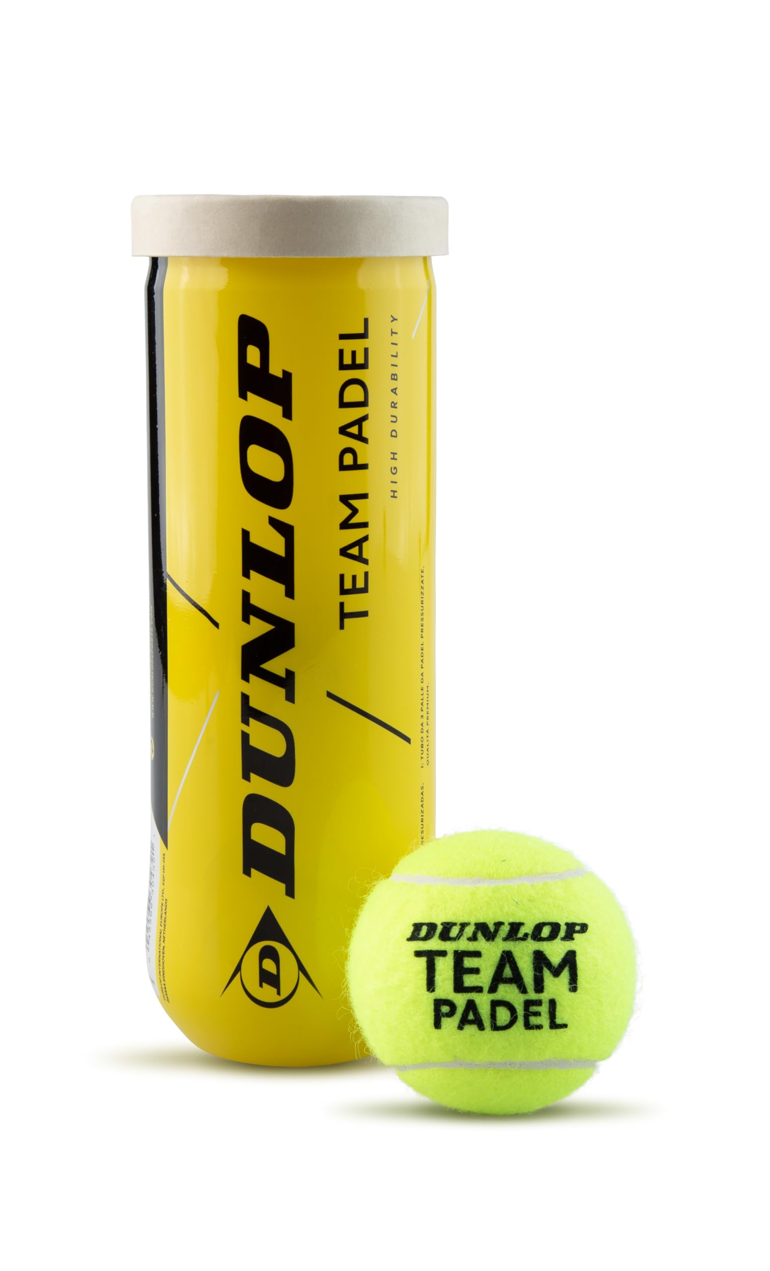 Dunlop Team padel 601553 - Bumbiņas bundžā, 3 gab., pieaugušajiem