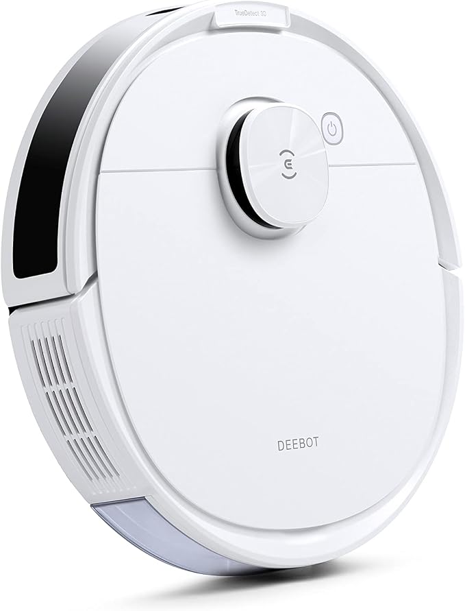 Ecovacs Deebot N8 pro care - robots putekļsūcējs ar grīdas mazgāšanu, 2600 Pa, melns