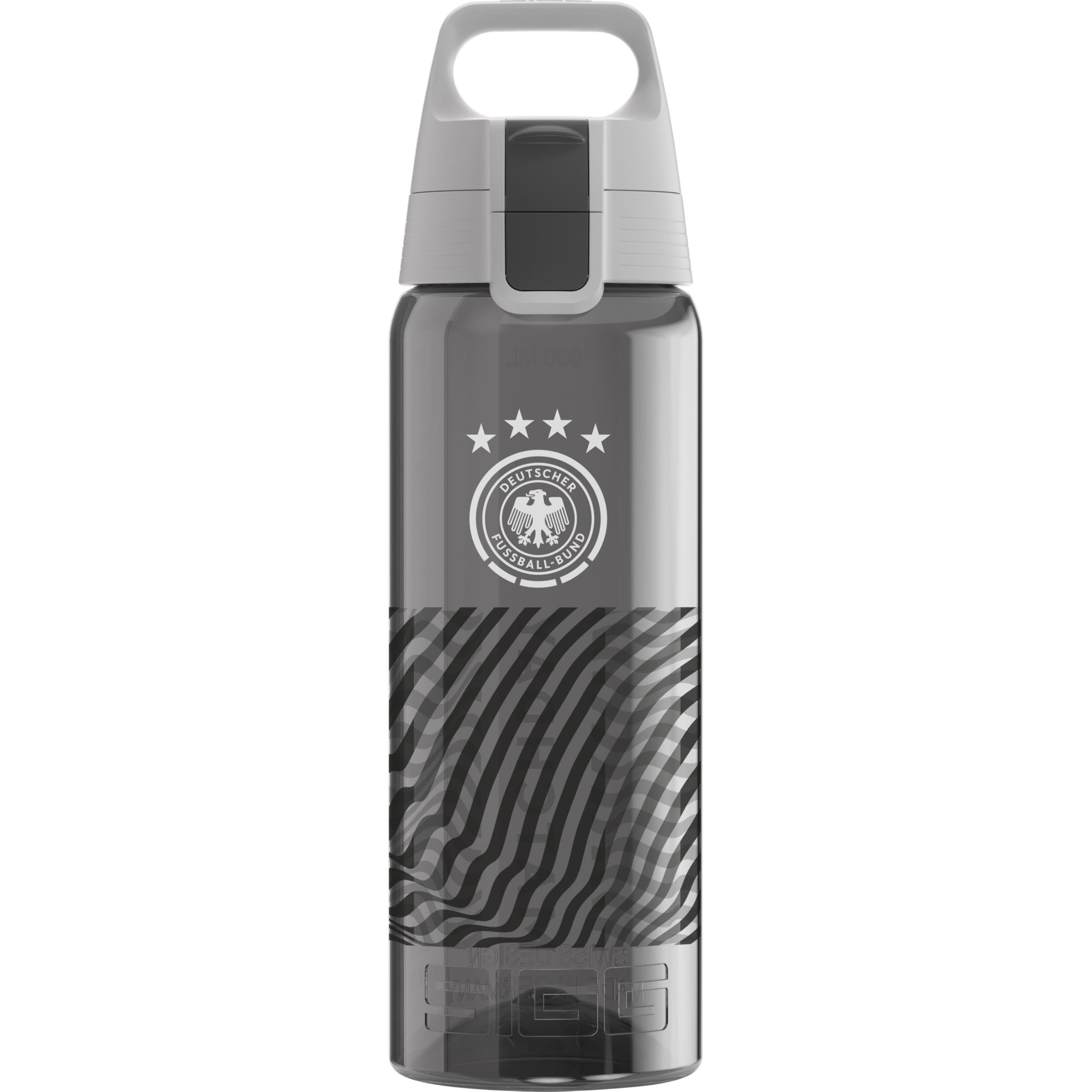 Sigg Total Color DFB Team - Sporta ūdens pudele ar ONE vāciņu, 0,6 L