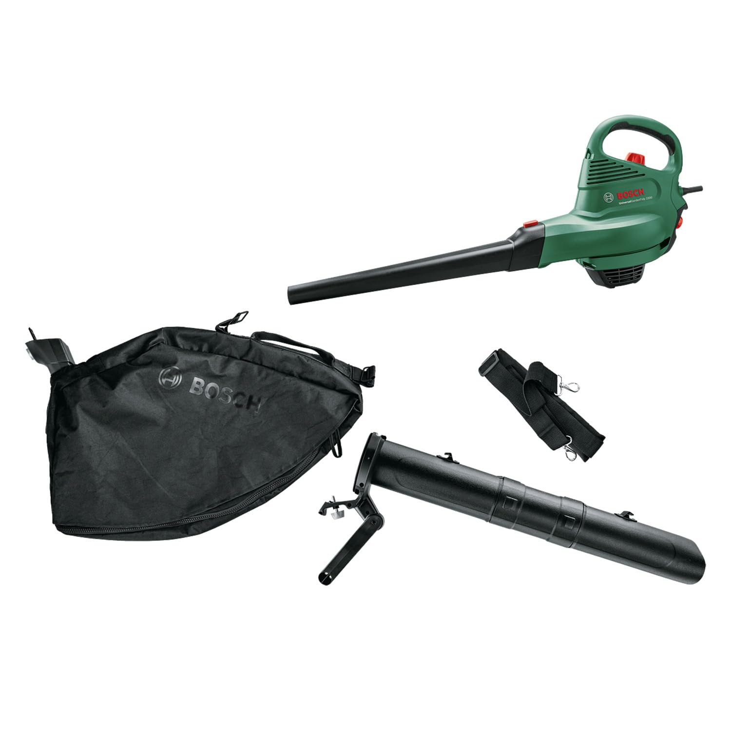 Bosch 06008B1001 - Elektriskais lapu sūcējs un pūtējs UniversalGardenTidy 3000, 3000 W
