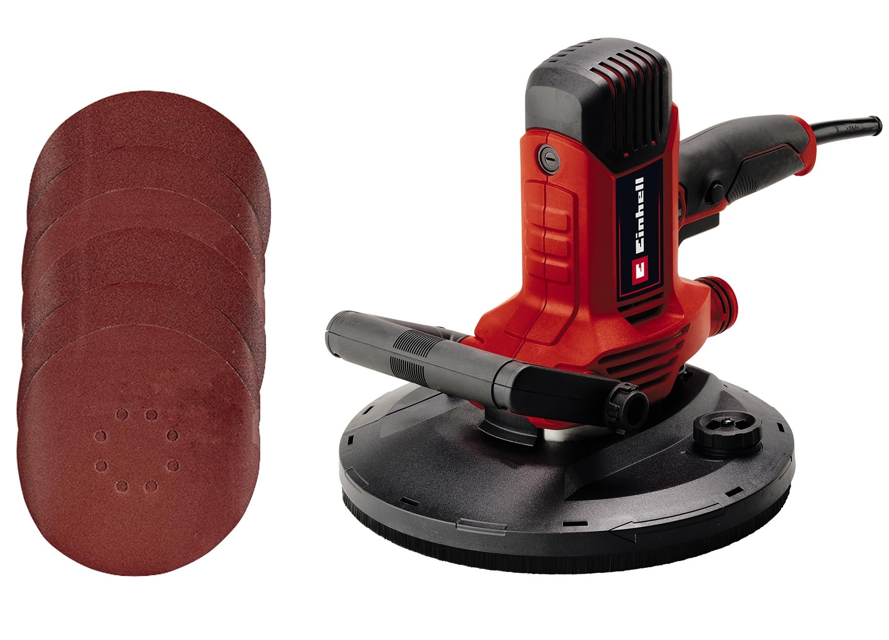 Einhell TC-DWS 225 - Ģipškartonam paredzēta slīpmašīna ar putekļu iesūkšanu, 1220 W