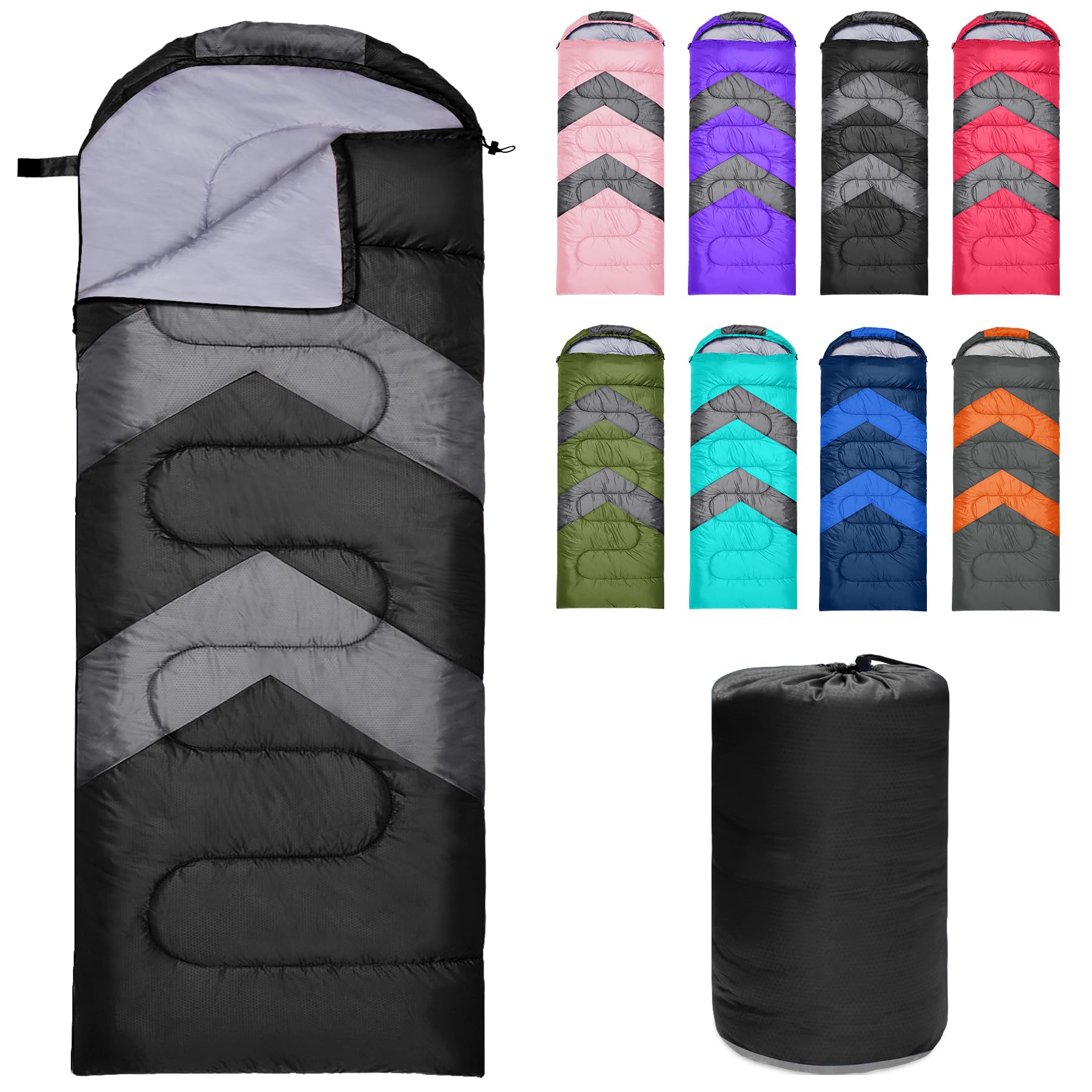 Zusentee U32AH002B - guļammaiss visiem gadalaikiem, 220×75 cm, 1,41 kg