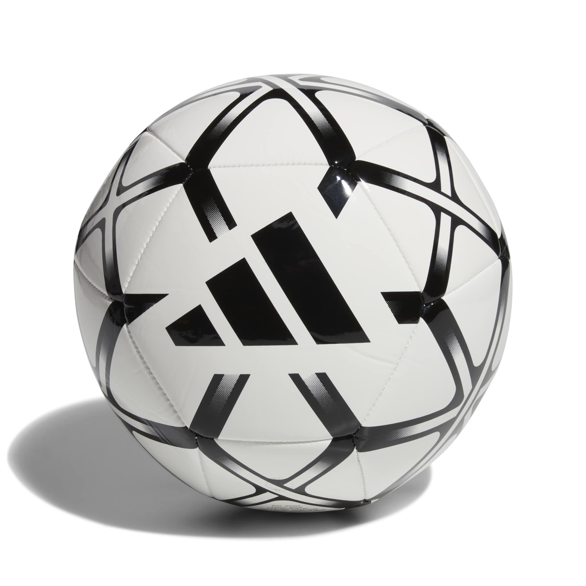 Adidas Starlancer Club - futbola bumba, 4. izmērs, balta/melna
