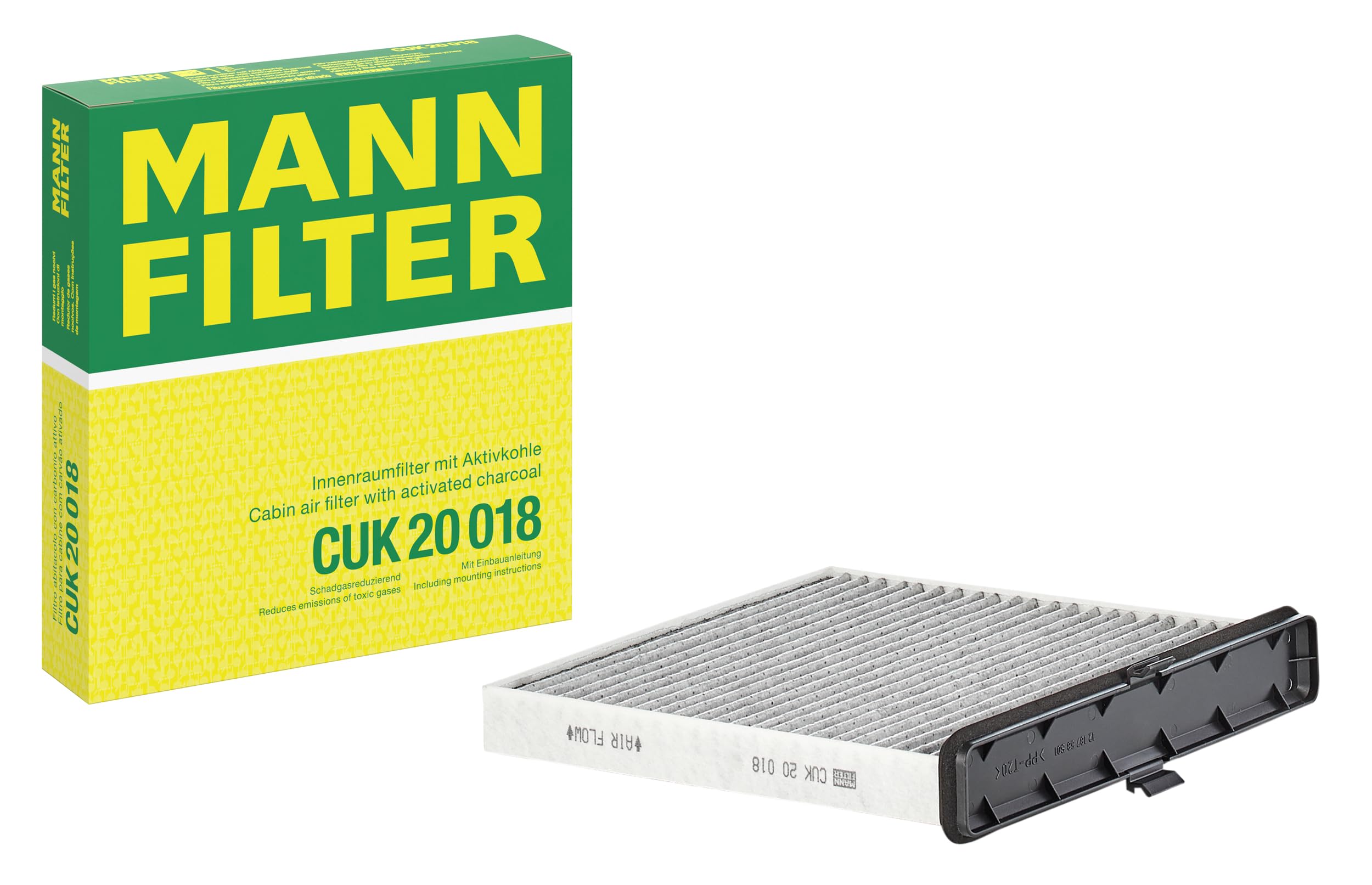 Mann-Filter CUK 20 018 - salona gaisa filtrs ar aktīvo ogli