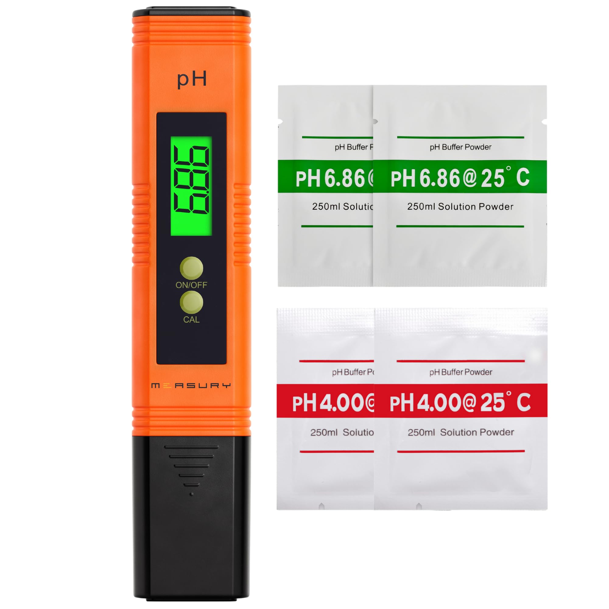 Measury 4260483430015 - digitālais pH mērītājs ūdenim, urīnam, vīnam un baseinam
