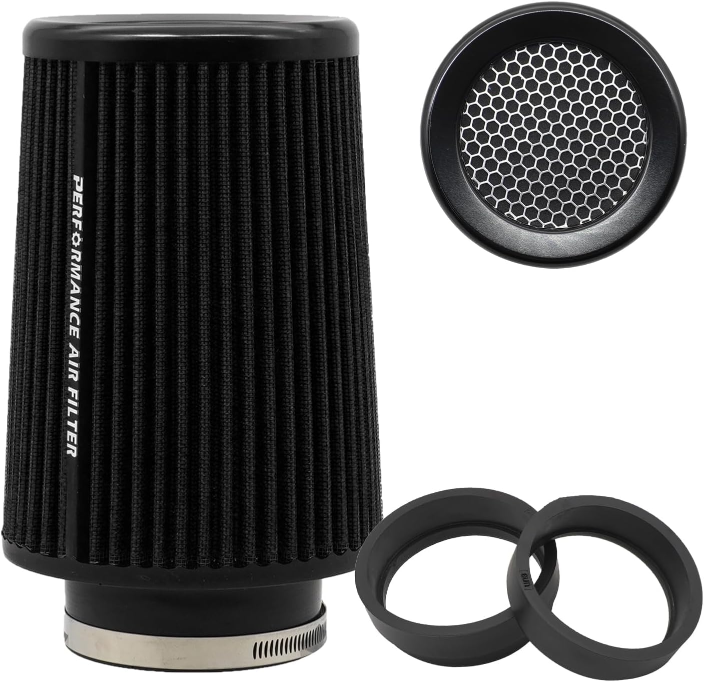 Journdream 003 - universāls koniskais gaisa filtrs, 76 mm, 89 mm, 101 mm