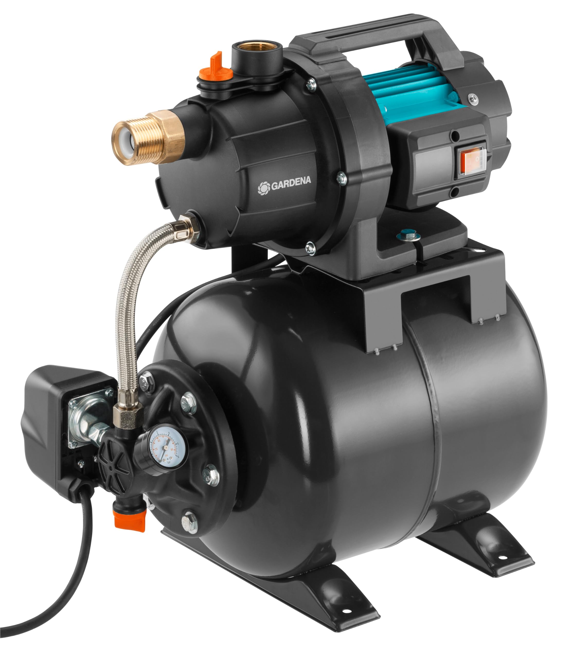 Gardena 9023-61 / 09023-20 - Mājas ūdensapgādes sūknis ar 19 l tvertni un 800 W motoru