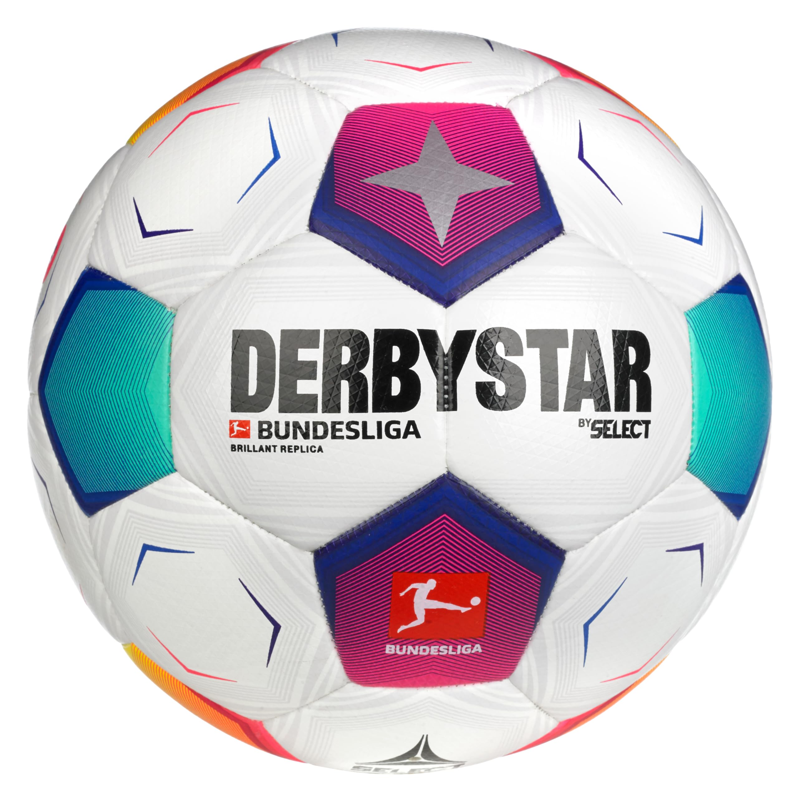 Derbystar Bundesliga Brillant replica - Futbola bumba 5. izmērs pieaugušajiem