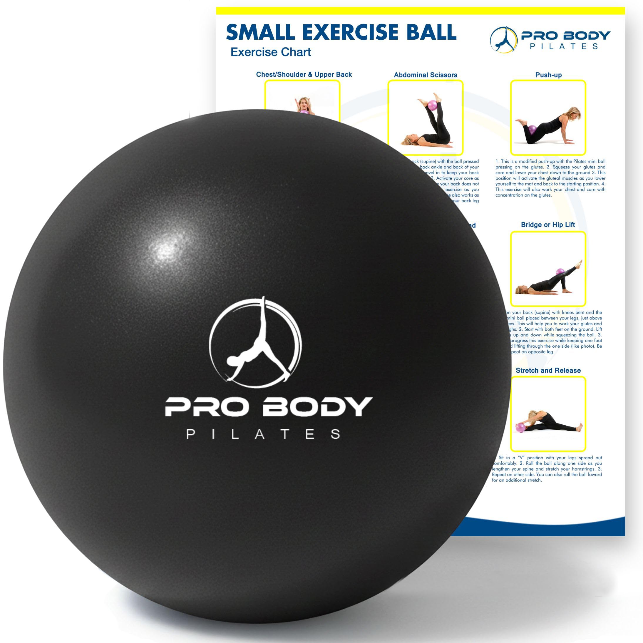 ProBody Pilates HV-J5VE-N33X - mazā vingrošanas bumba joga barre pilates un fizioterapijai, 9 collas