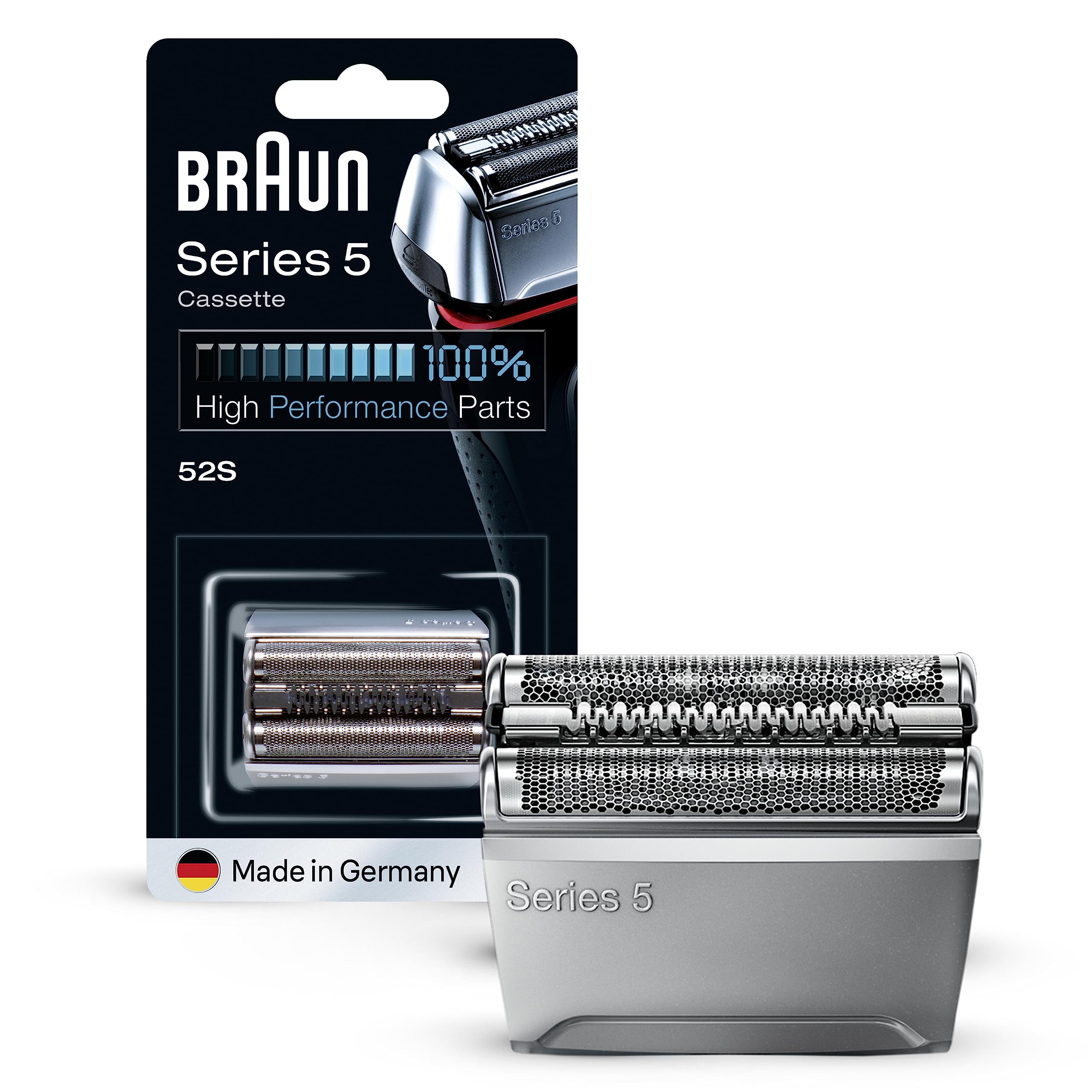 Braun Series 5 52S - skuvekļa galviņa nomaiņai, sudrabota