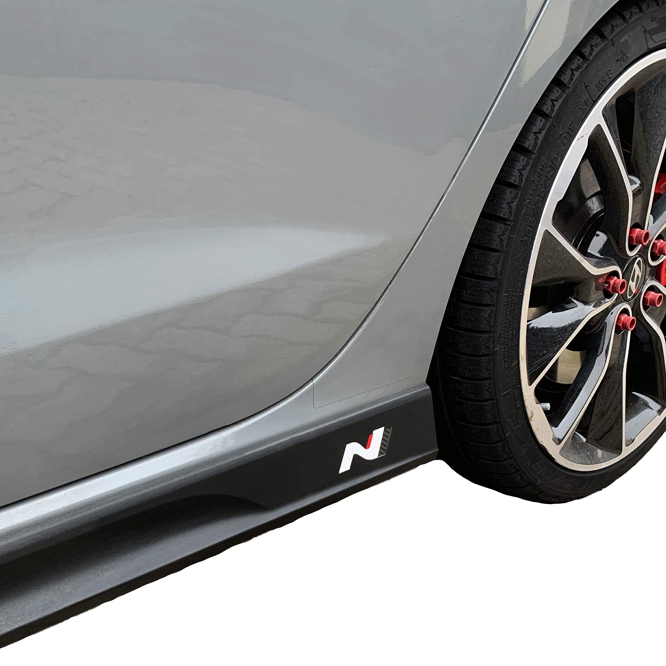 PrintAttack P-042 - Hyundai i30N sānu sliekšņu emblēmas uzlīmes, 2 gab.